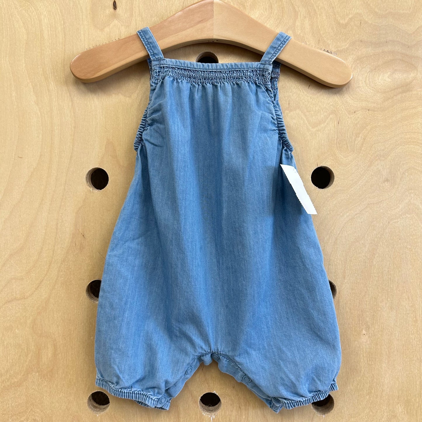 Chambray Romper