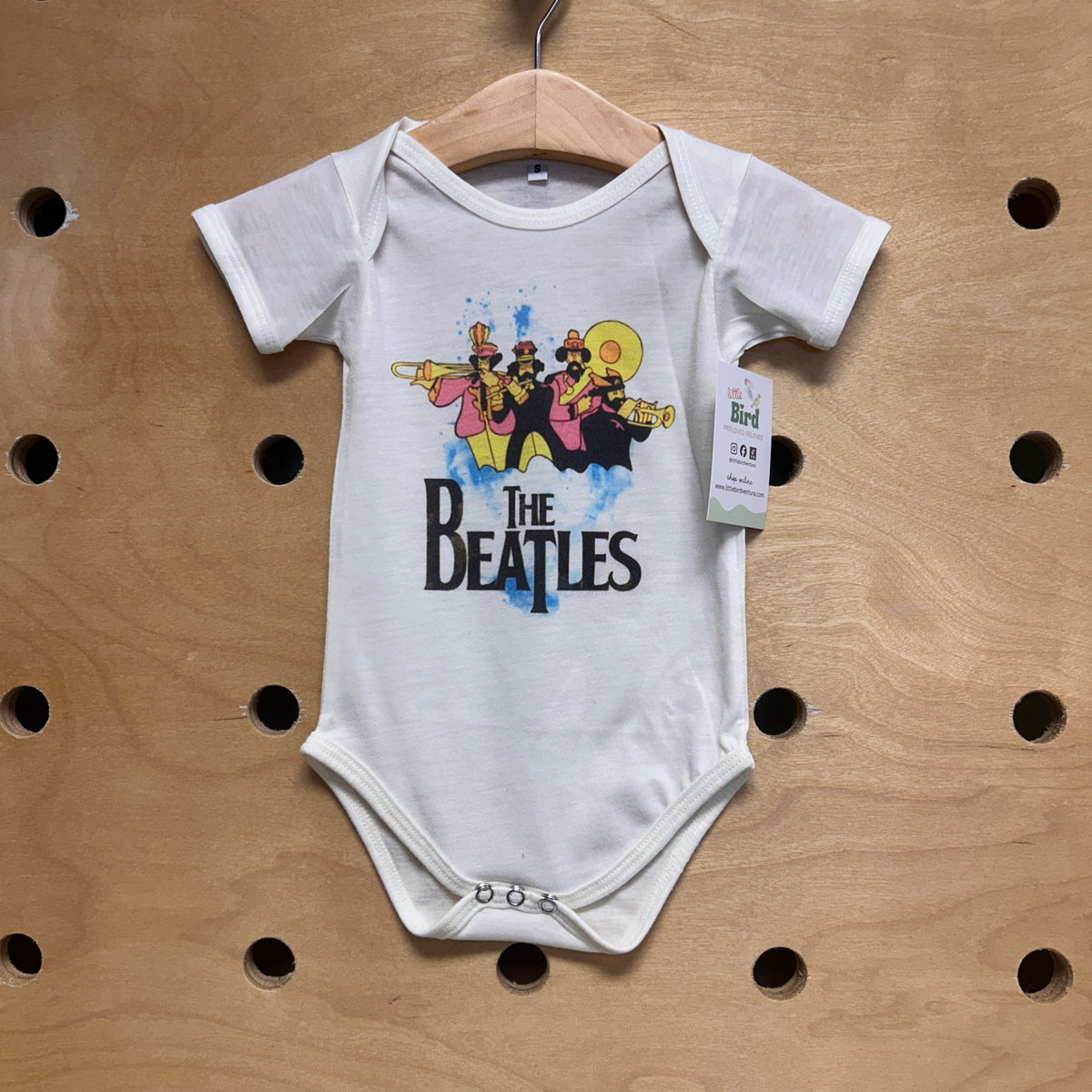 White Beatles Bodysuit