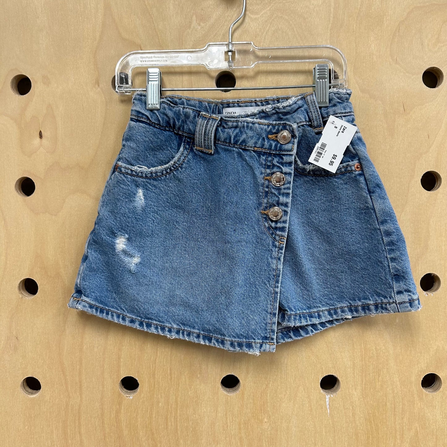 Denim Skorts