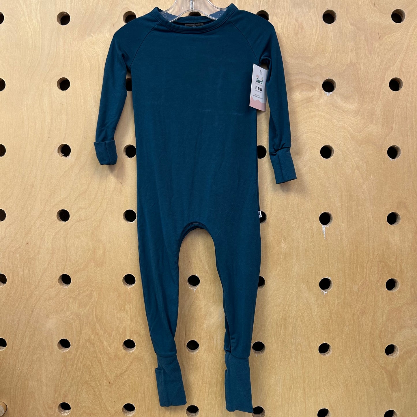 Blue Bamboo Romper