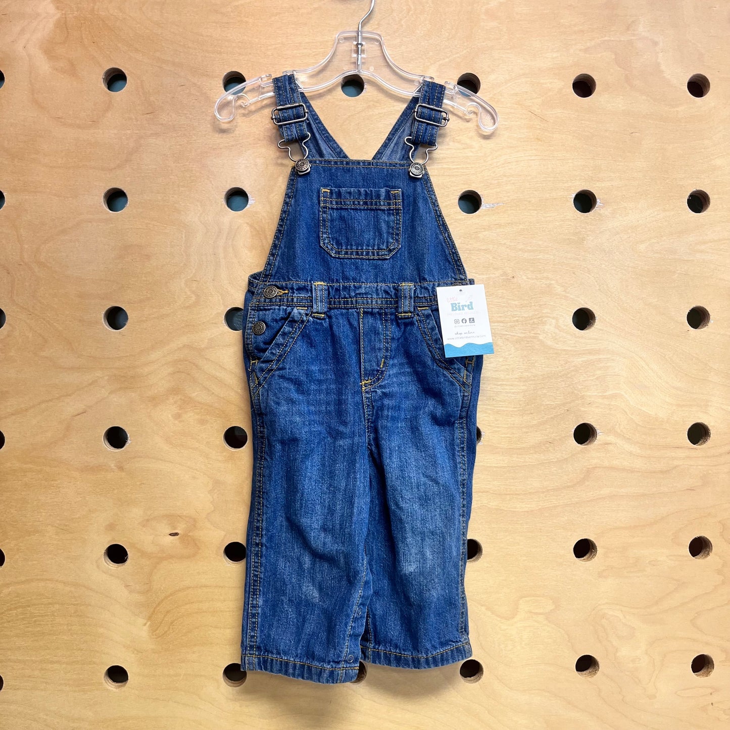 Denim Overalls