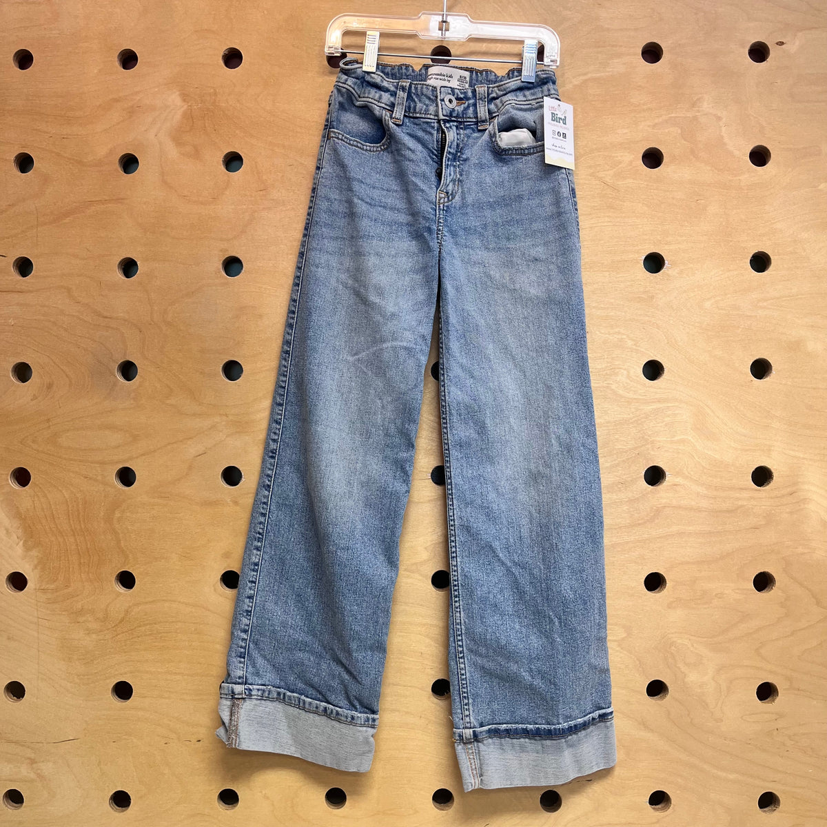 High Rise Wide Leg Denim