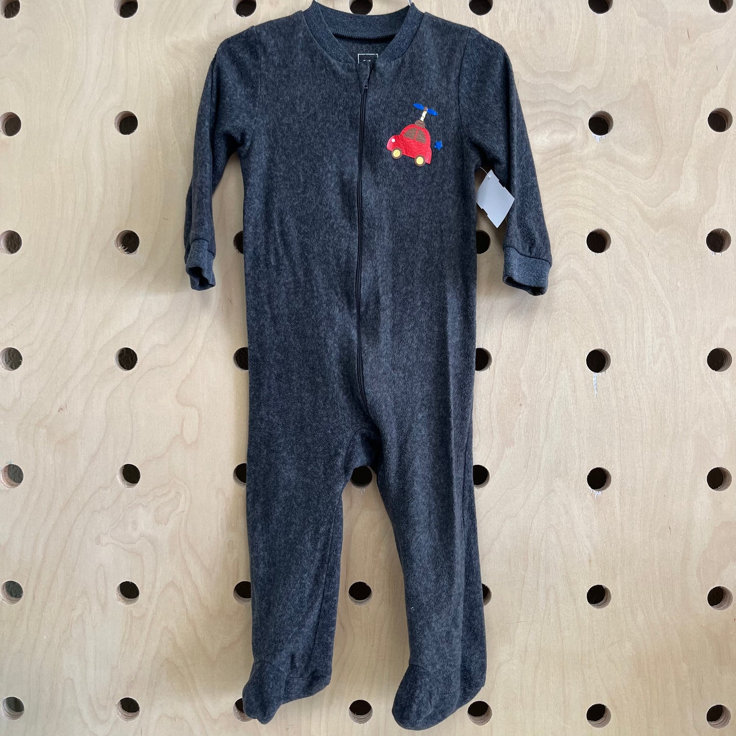 Grey Buggy Fleece Pajamas