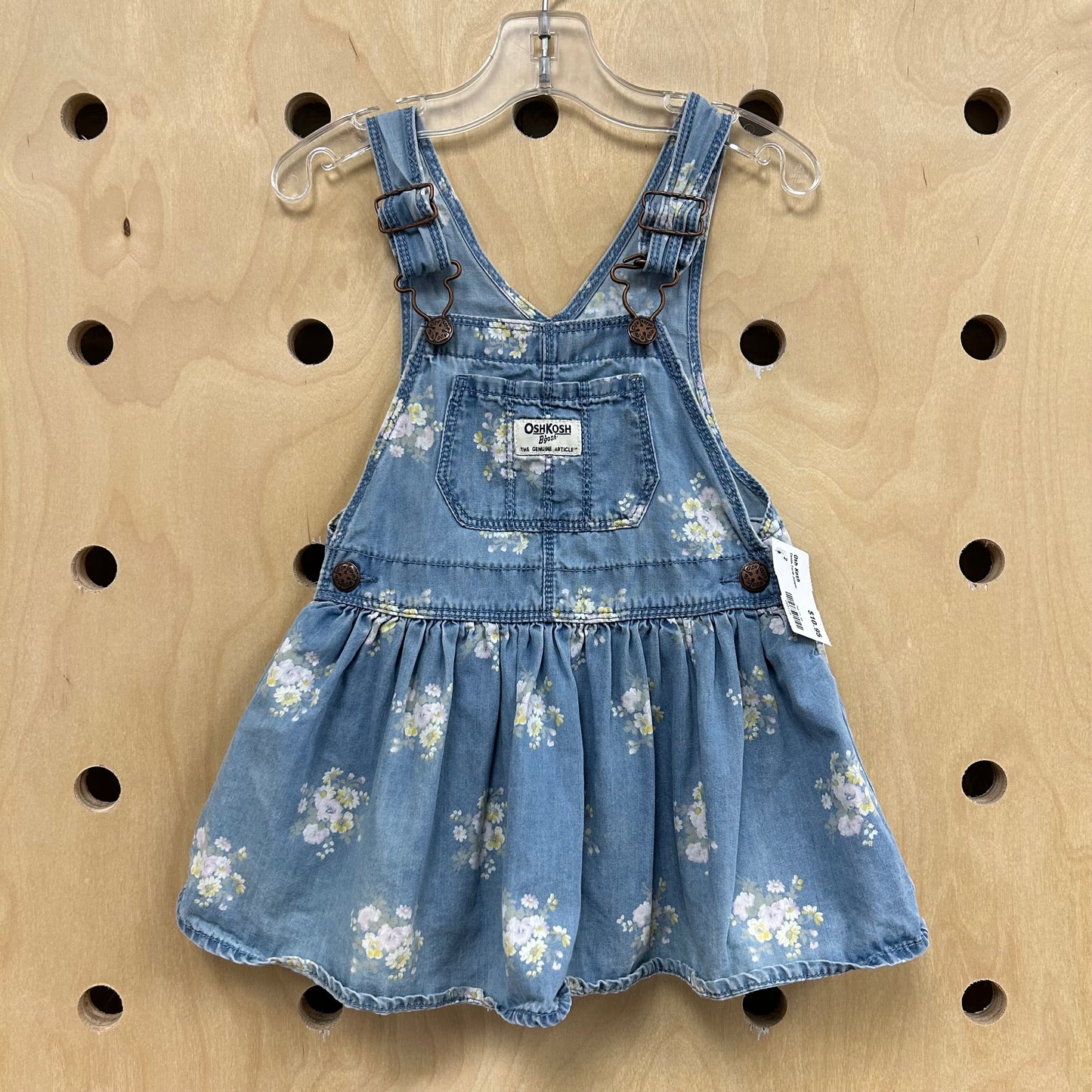 Denim Floral Jumper