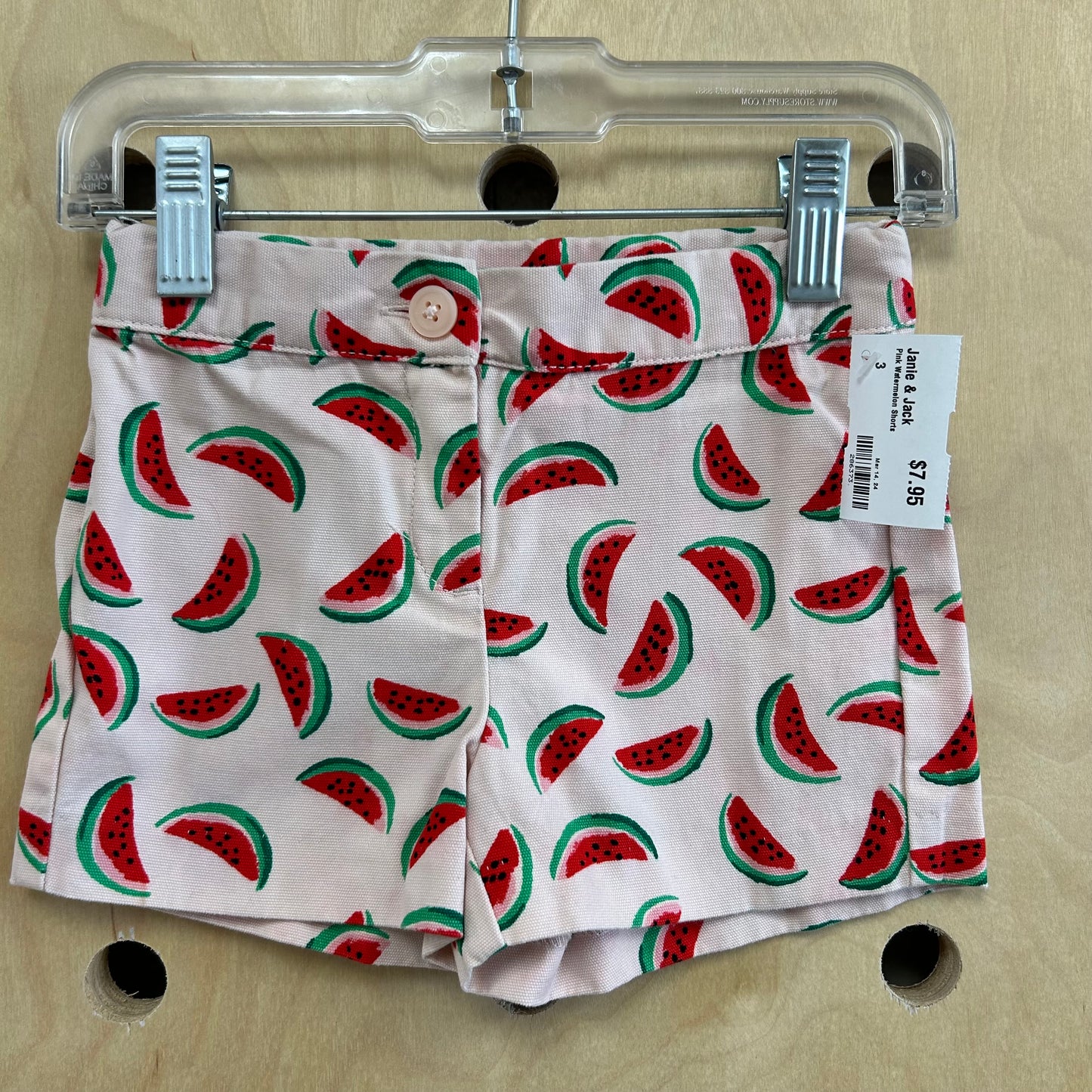 Pink Watermelon Shorts