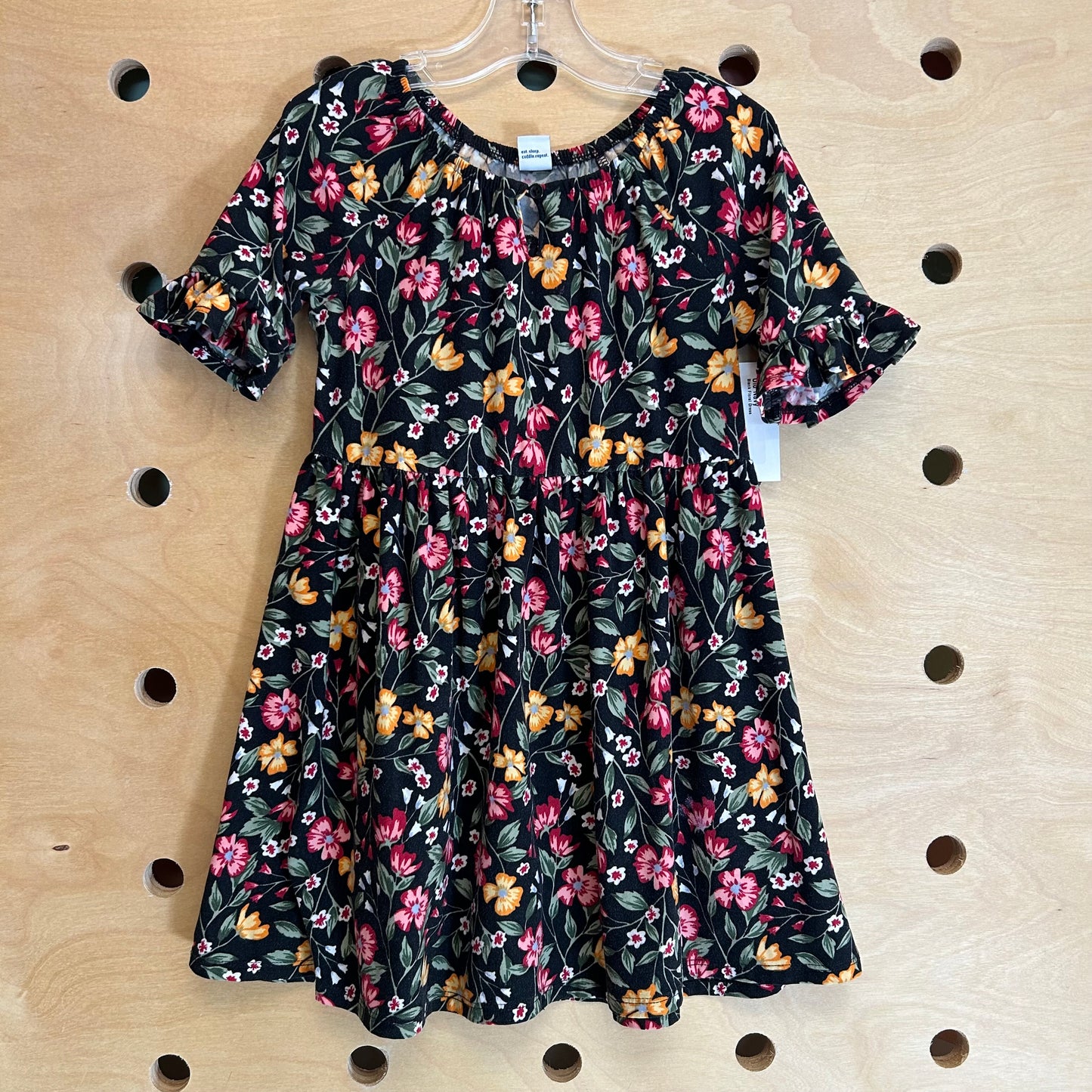 Black Floral Dress