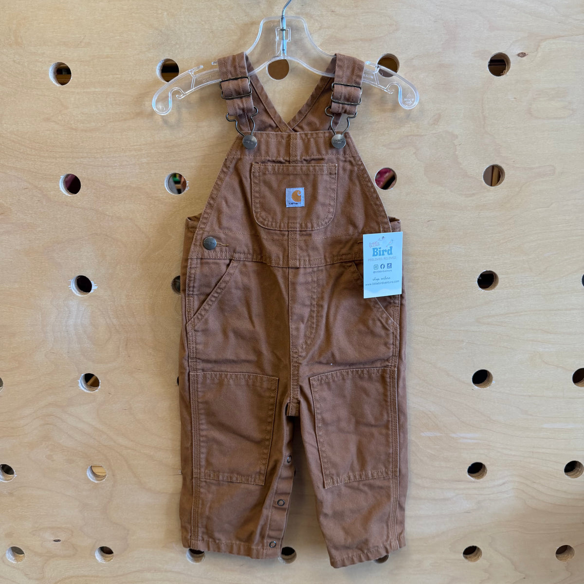 Brown Logo Overalls