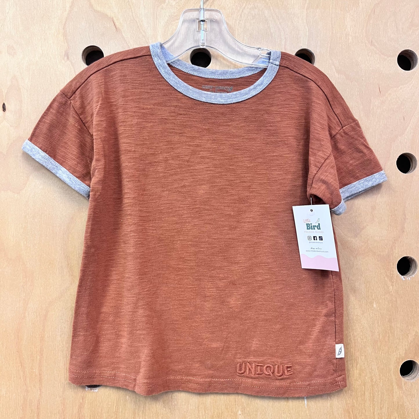 Earthy Brown Organic Tee