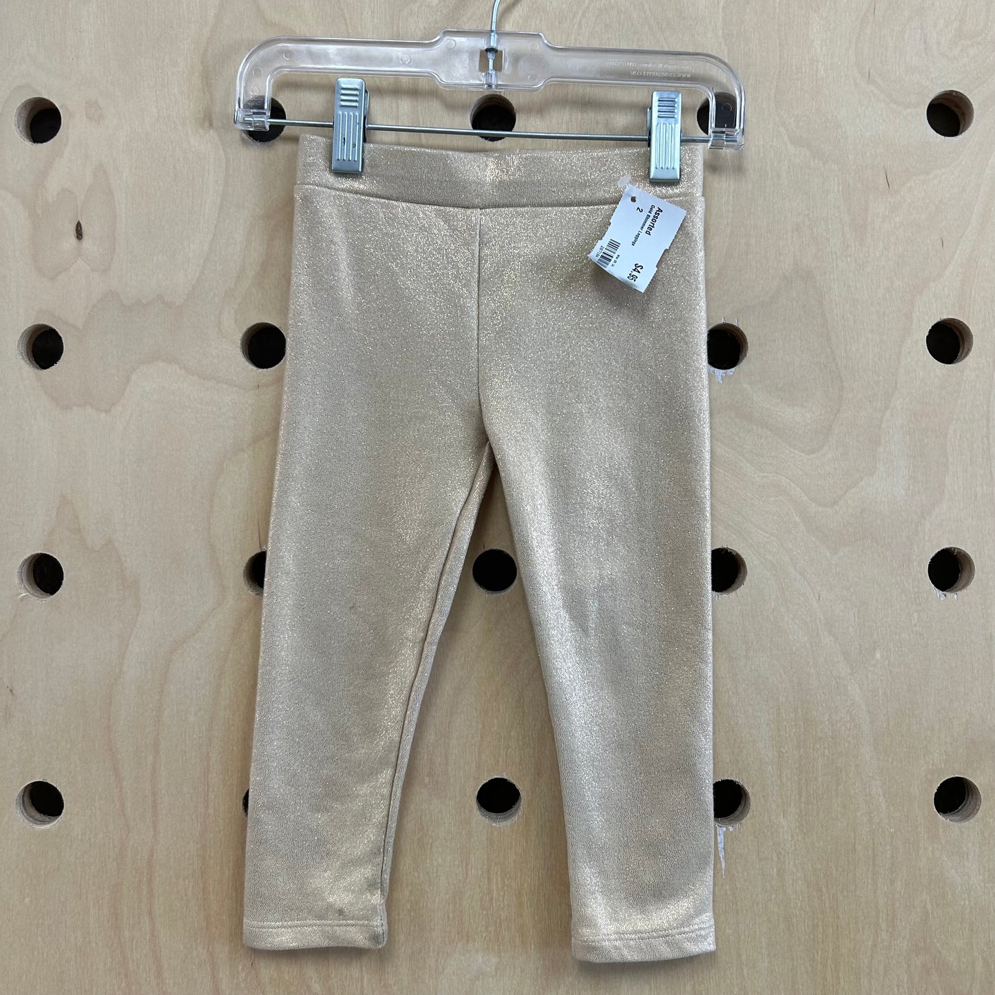 Gold Shimmer Leggings