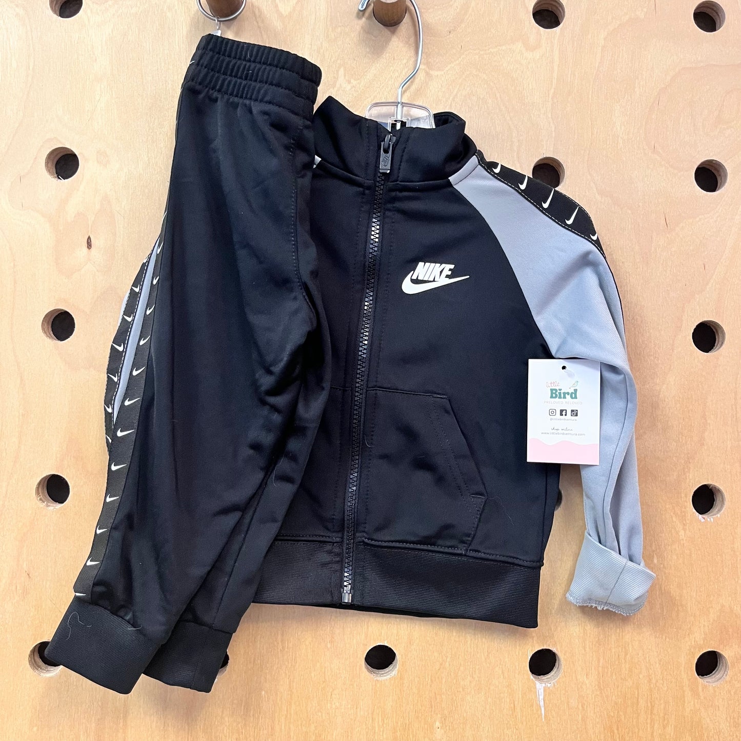 Black & Grey Track Suit