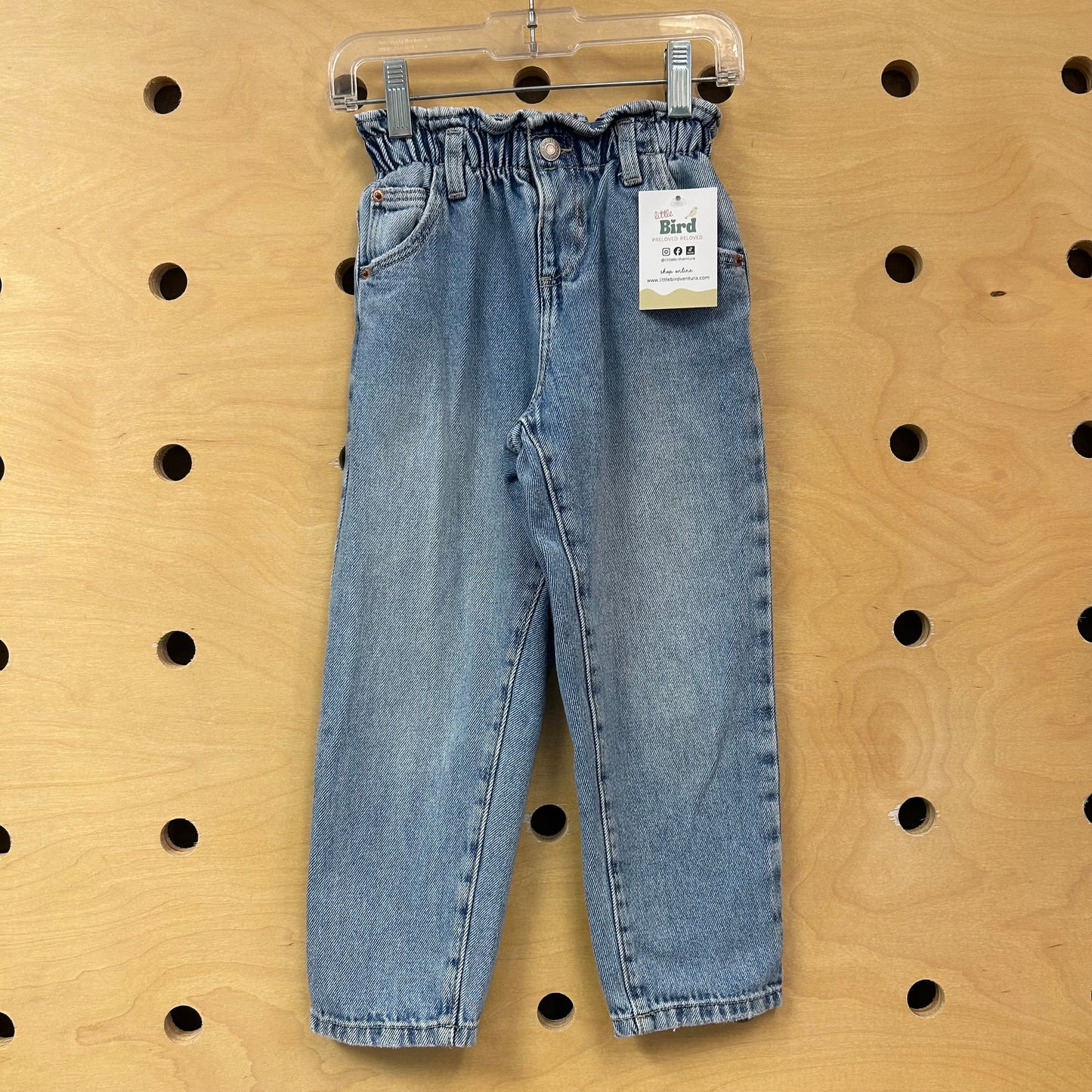 Paper Bag Heart Pocket Denim