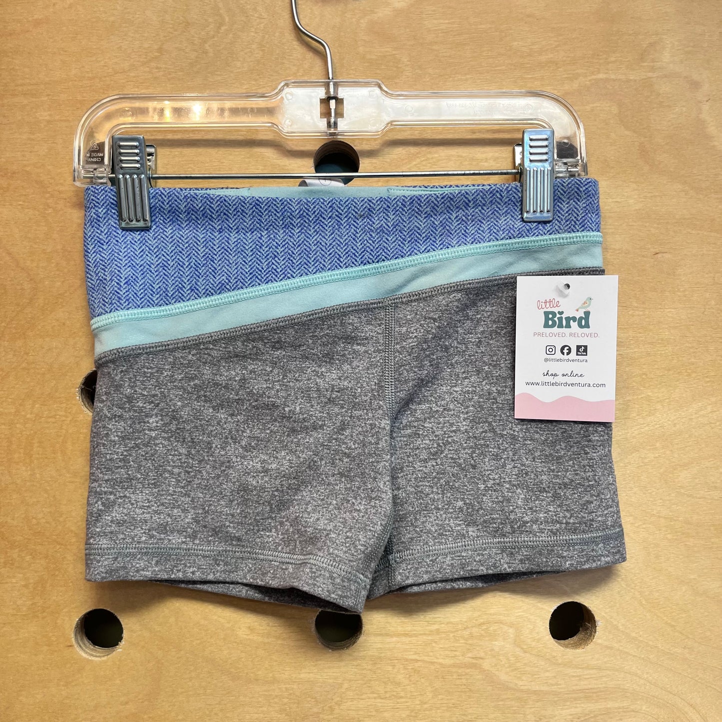 Mixed Print Active Bike Shorts