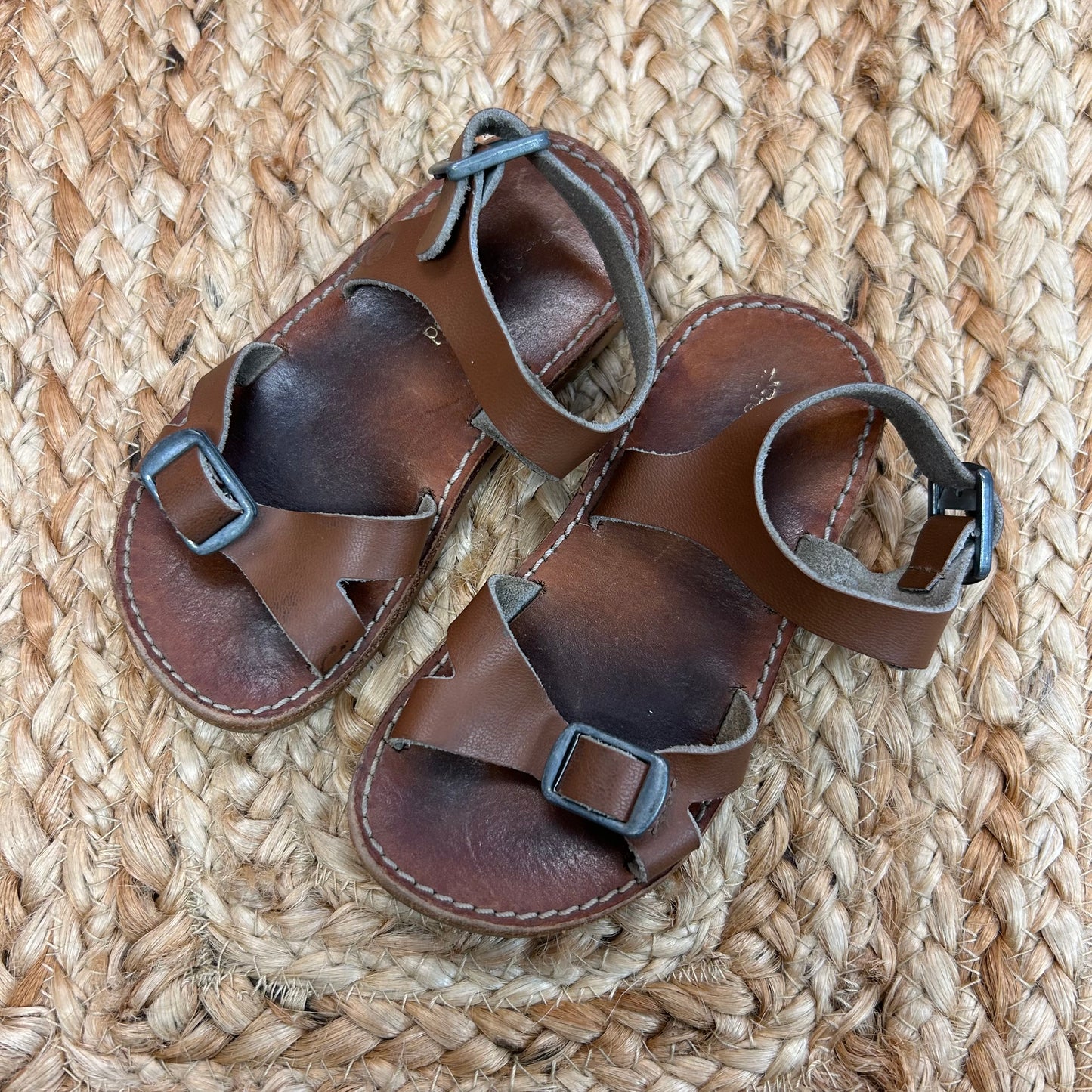 Brown Leather Sandals