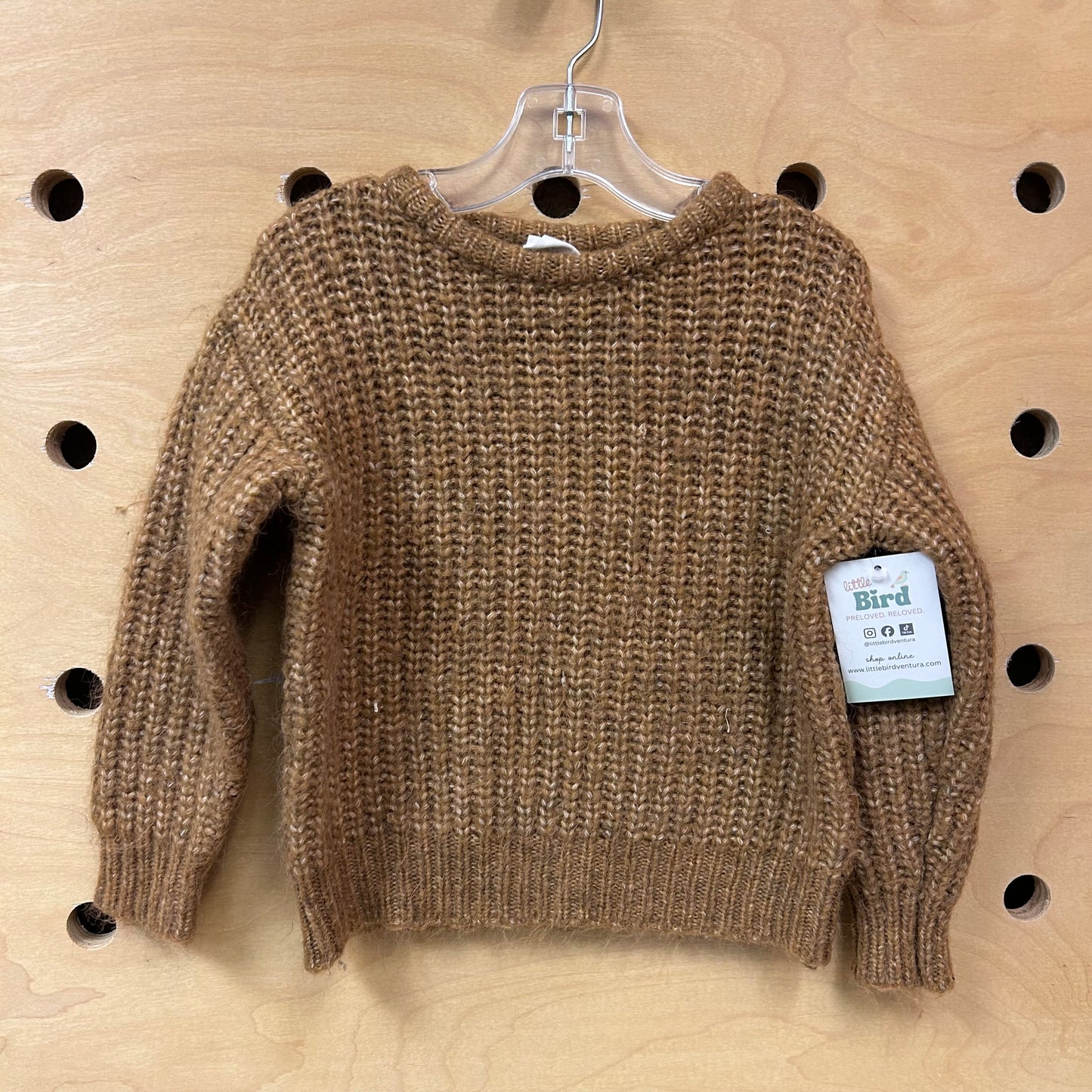 Brown Knit Sweater