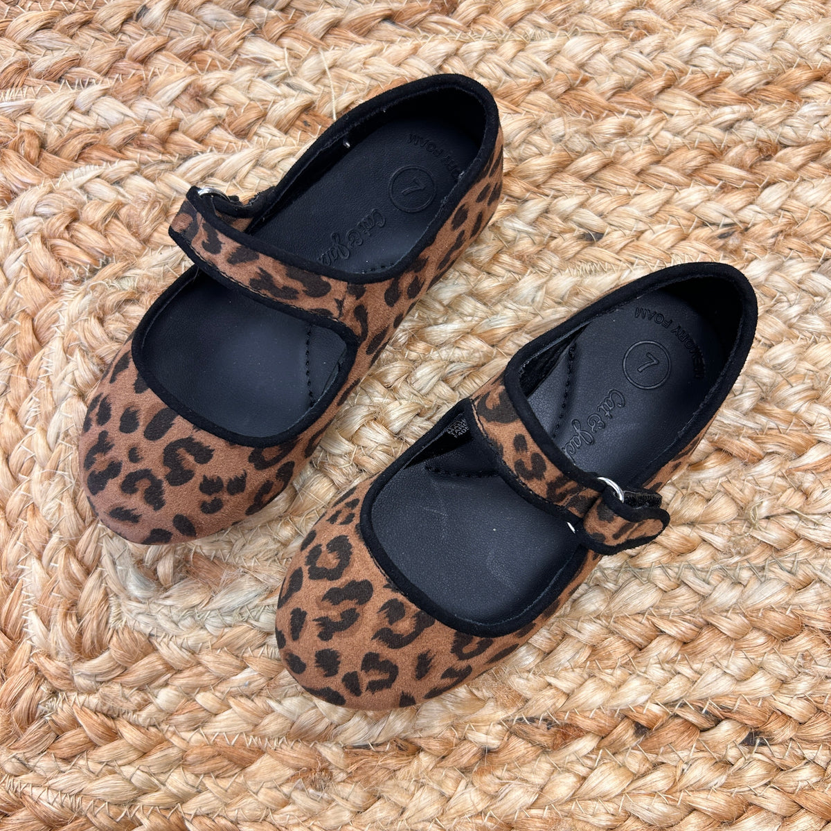 Leopard Print Mary Janes