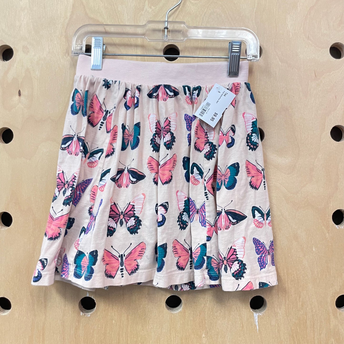 Pink Butterflies Skirt