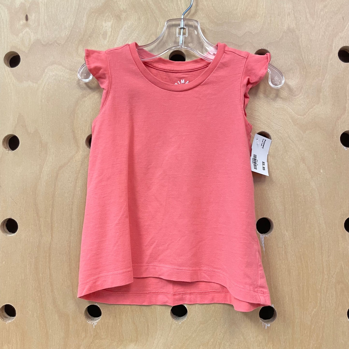 Coral Cotton Tank