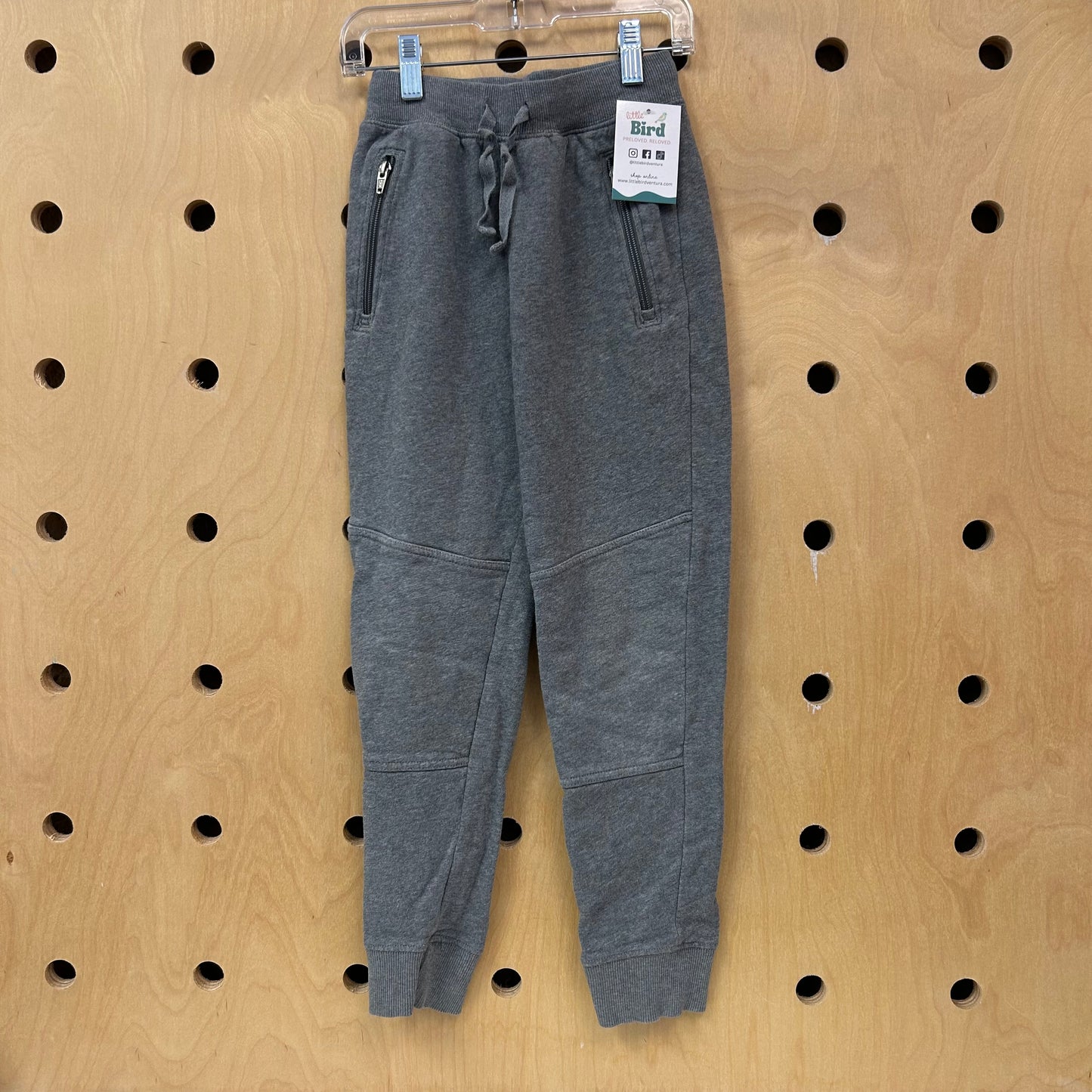 Grey Drawstring Joggers