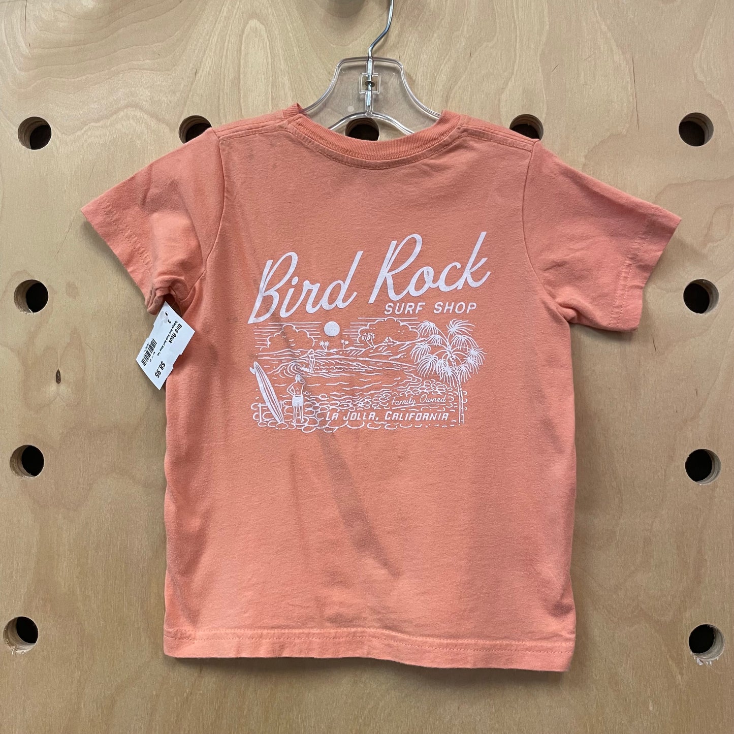 Orange Bird Rock Surf Shop Tee