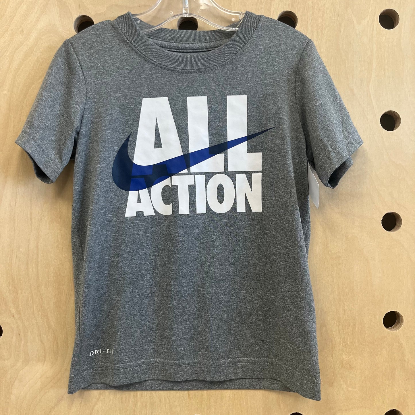 Grey All Action Dri-Fit Tee