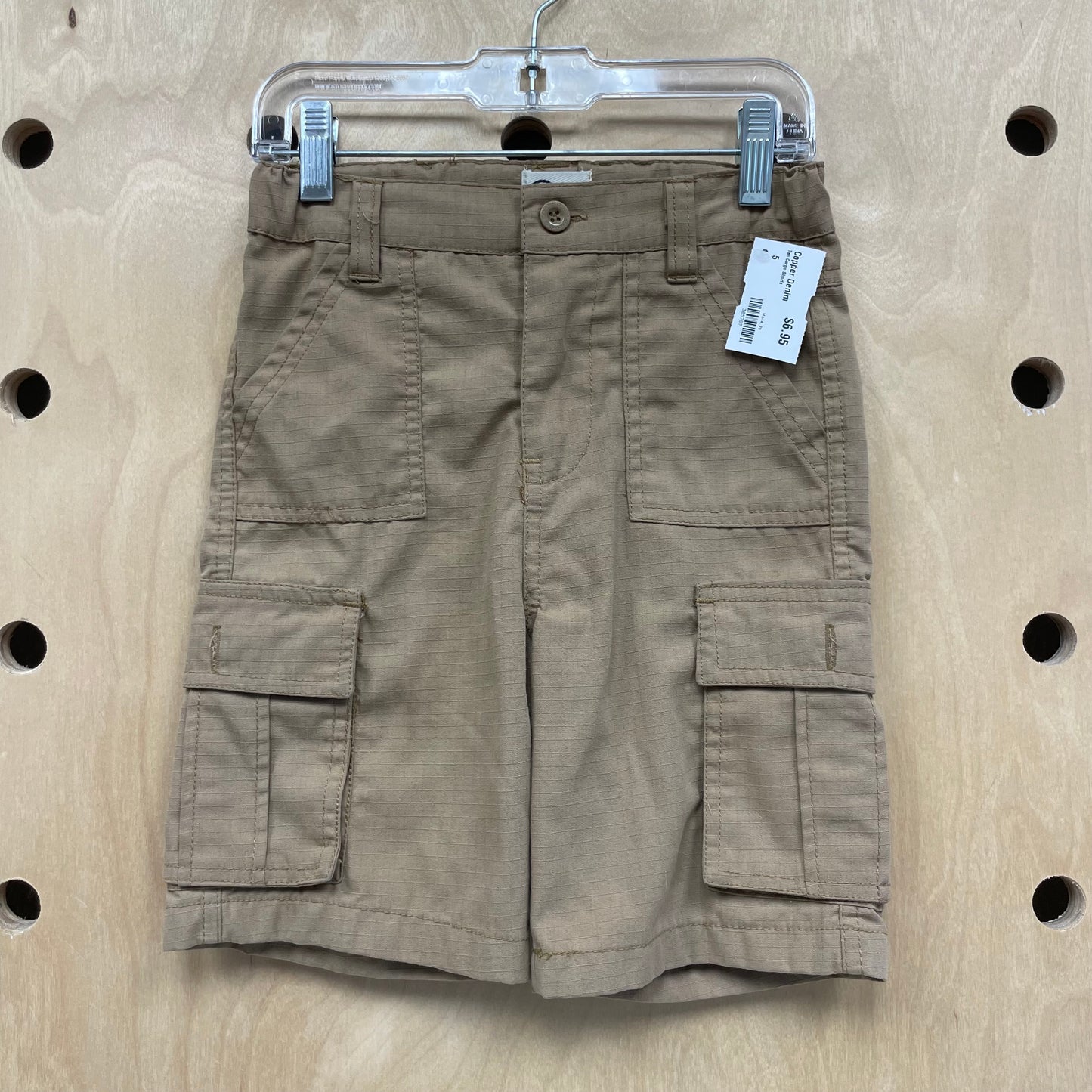 Tan Cargo Shorts