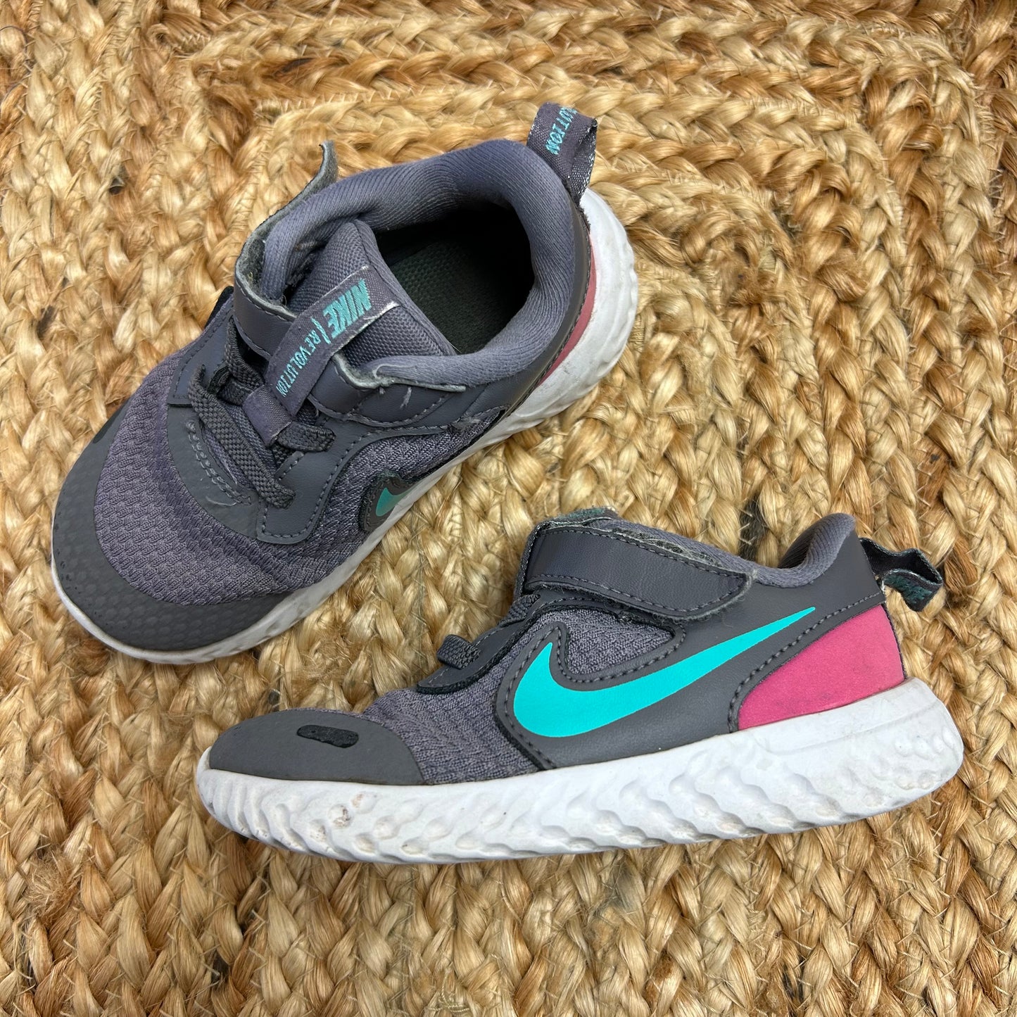 Purple & Teal Revolution Sneakers