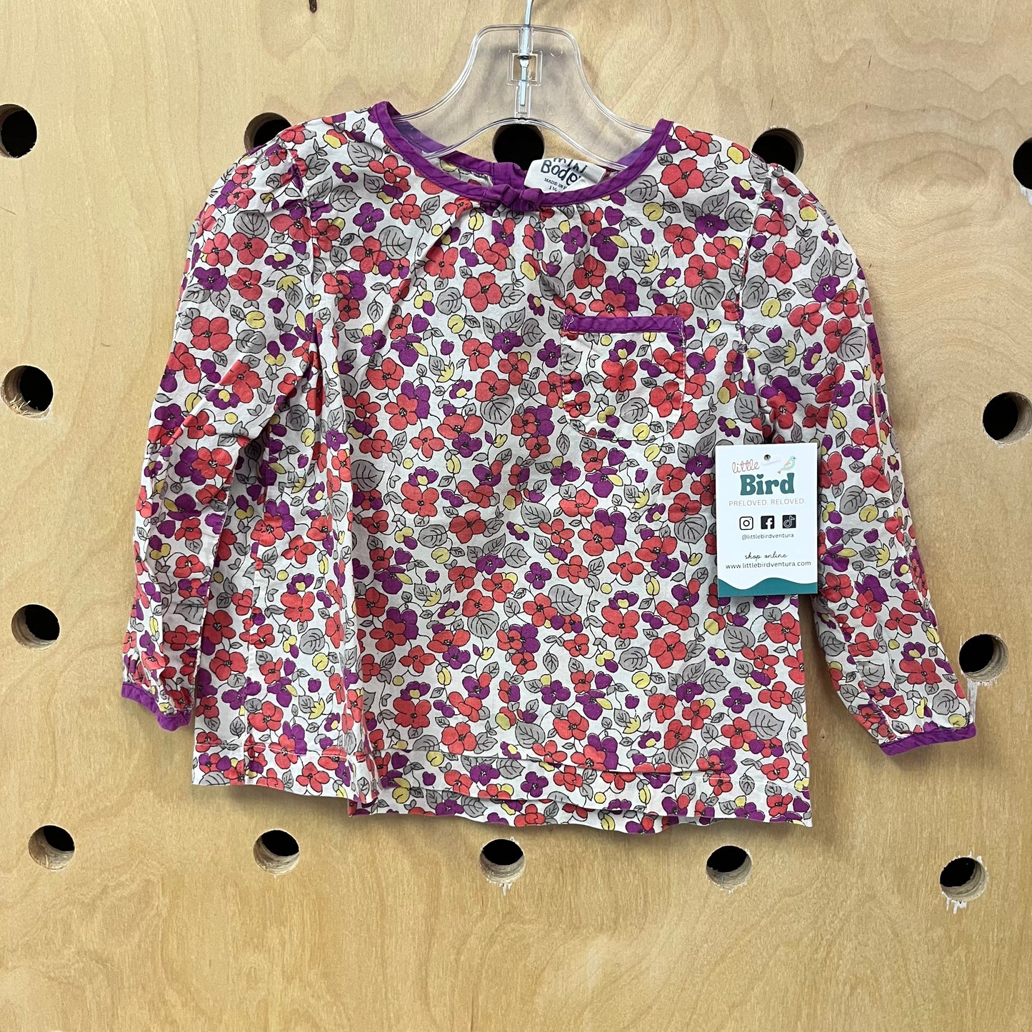 Floral LS Top