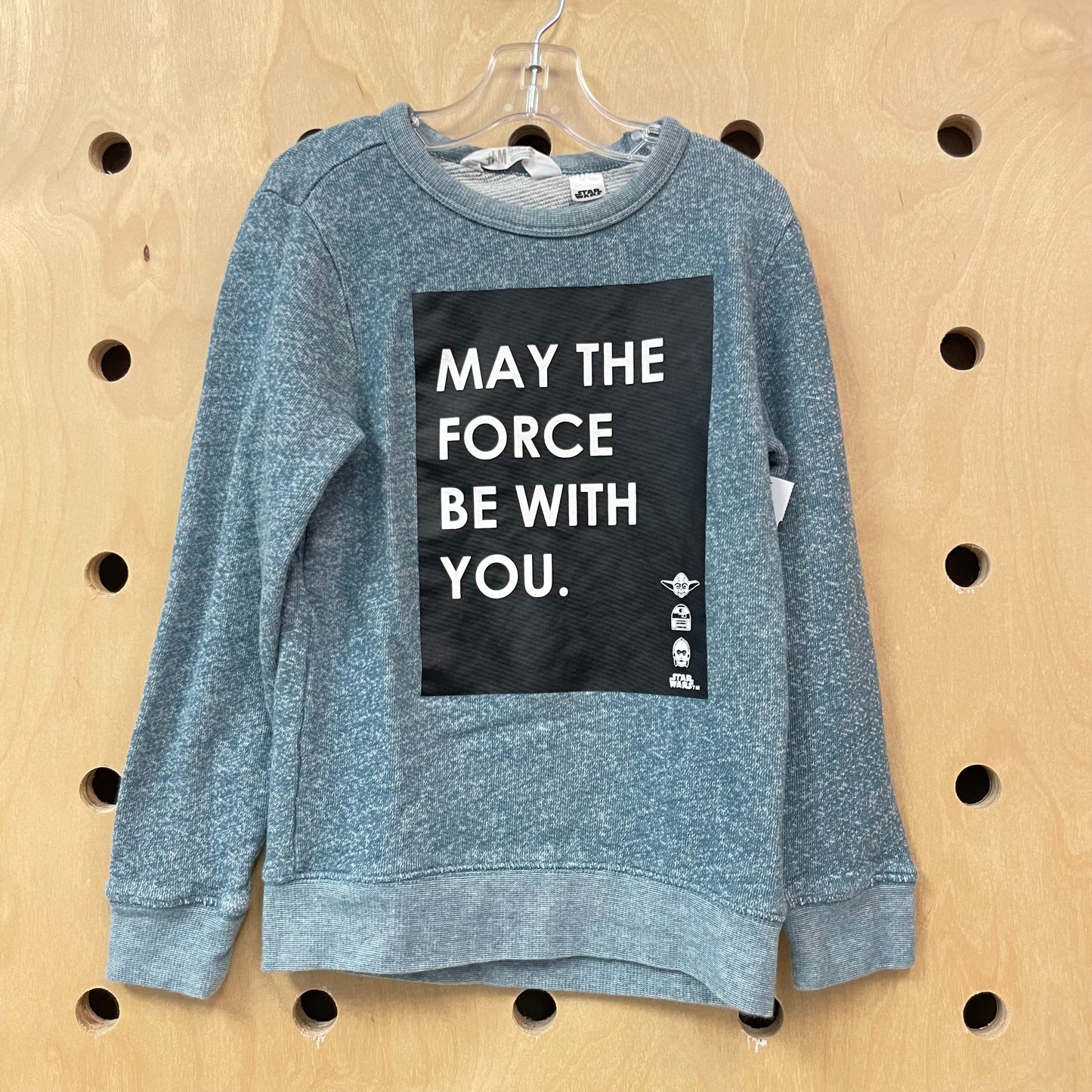Blue May the Force Be w/ You Pullover
