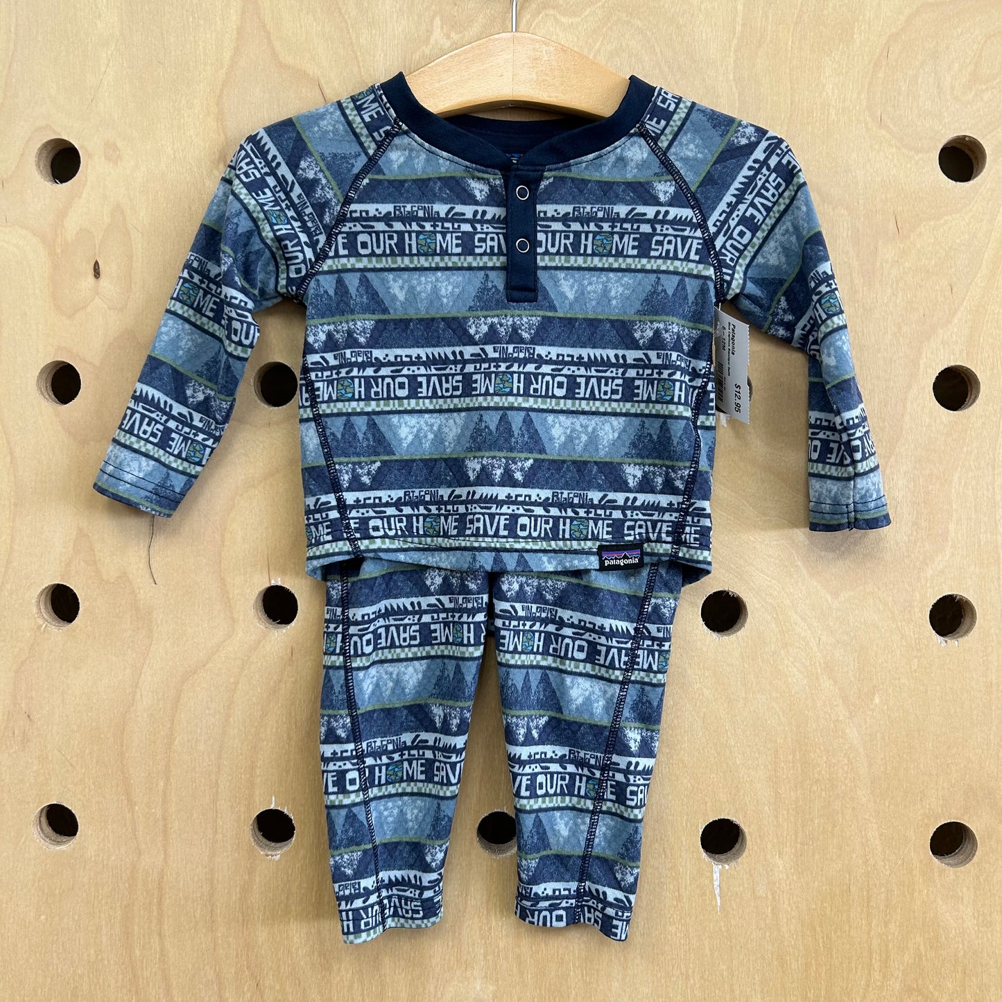 Blue Capilene Baselayer Outfit