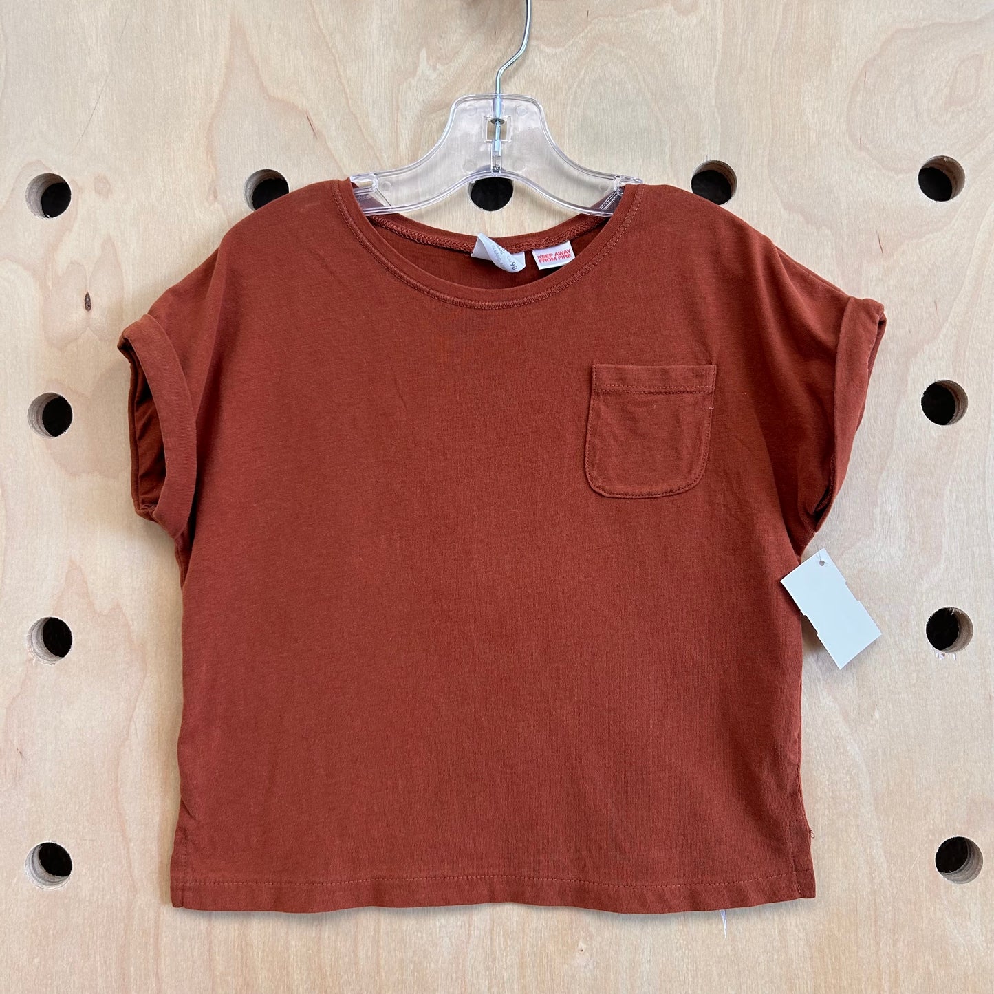 Brown Pocket Tee