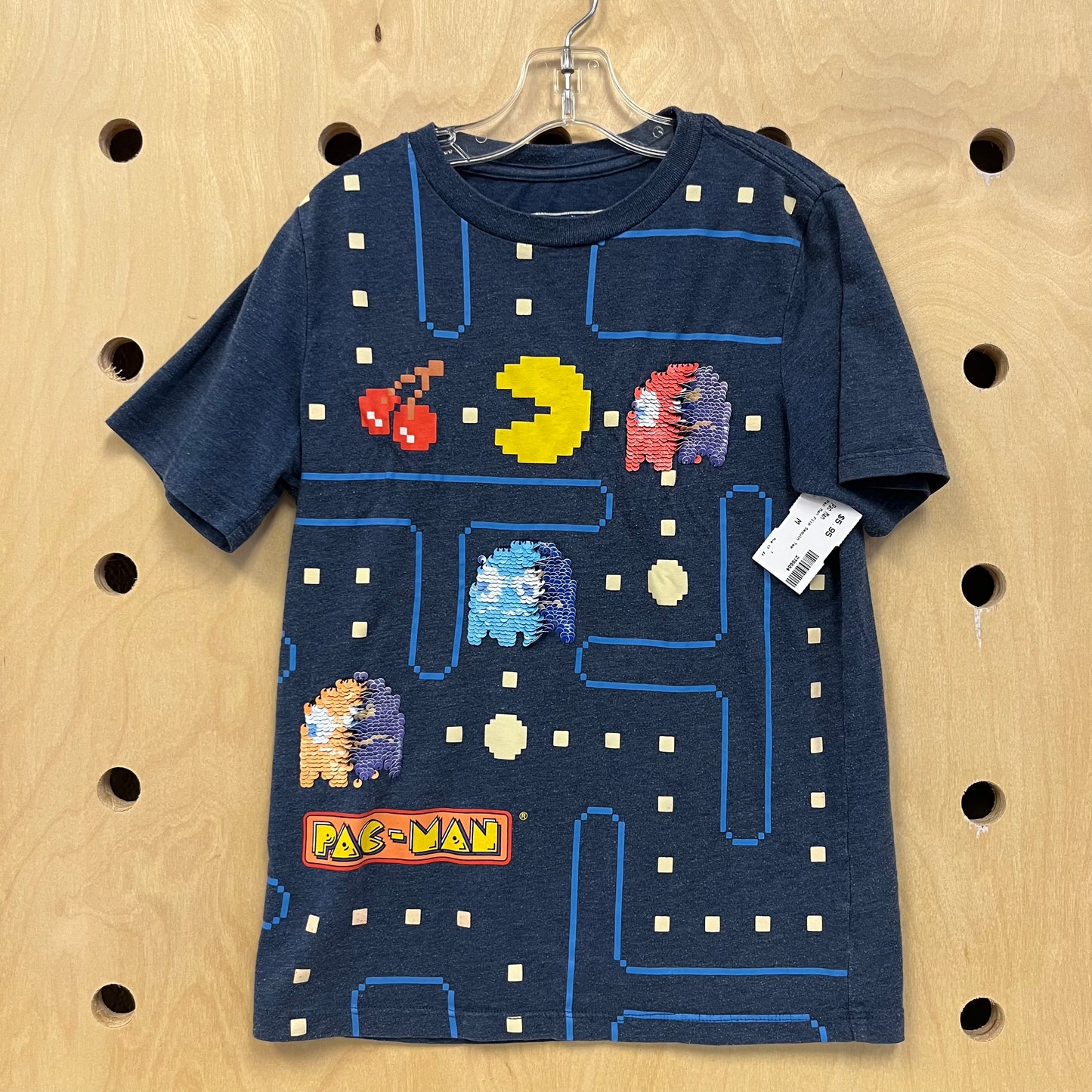 Pac Man Flip Sequin Tee