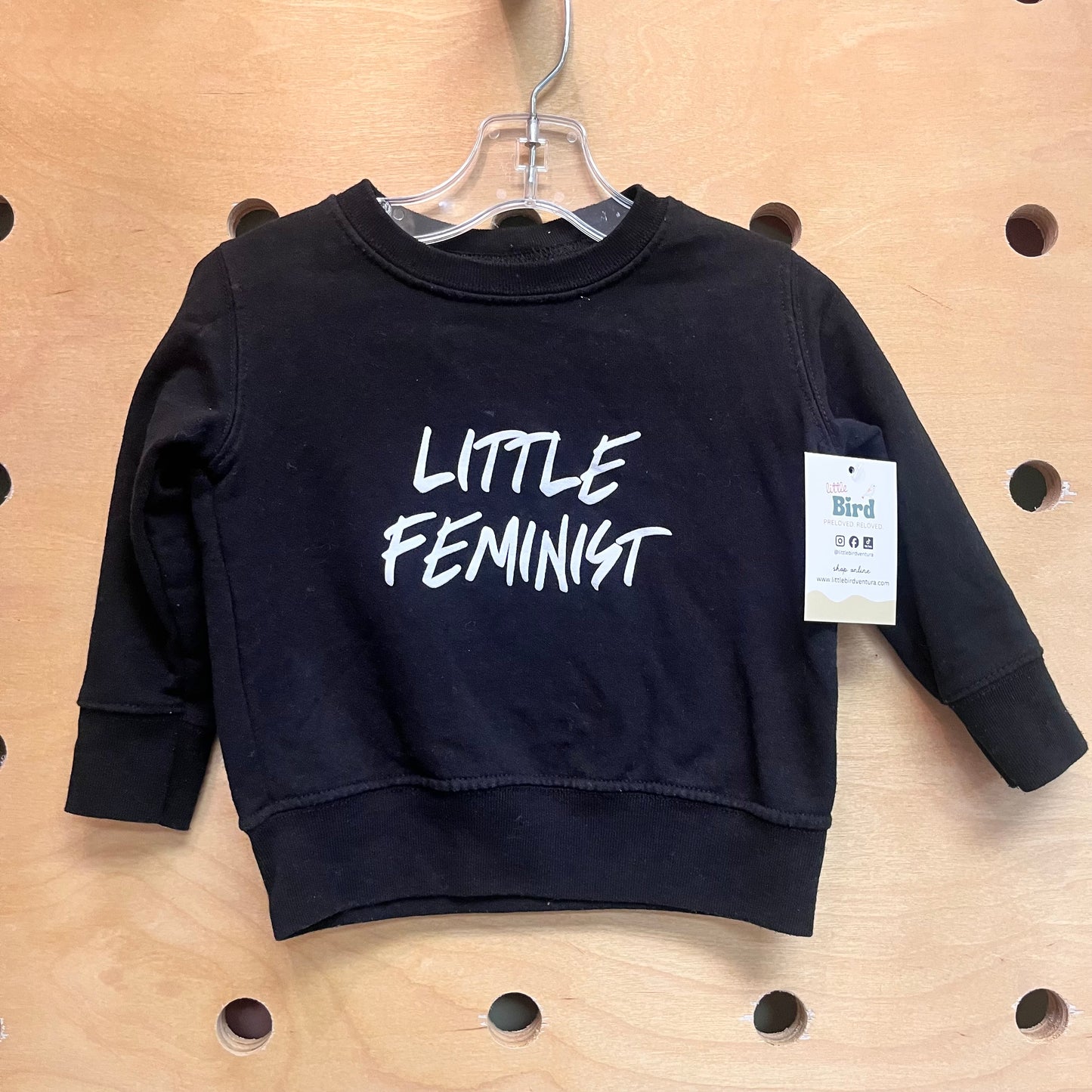 Black Little Feminist Sweatshirt