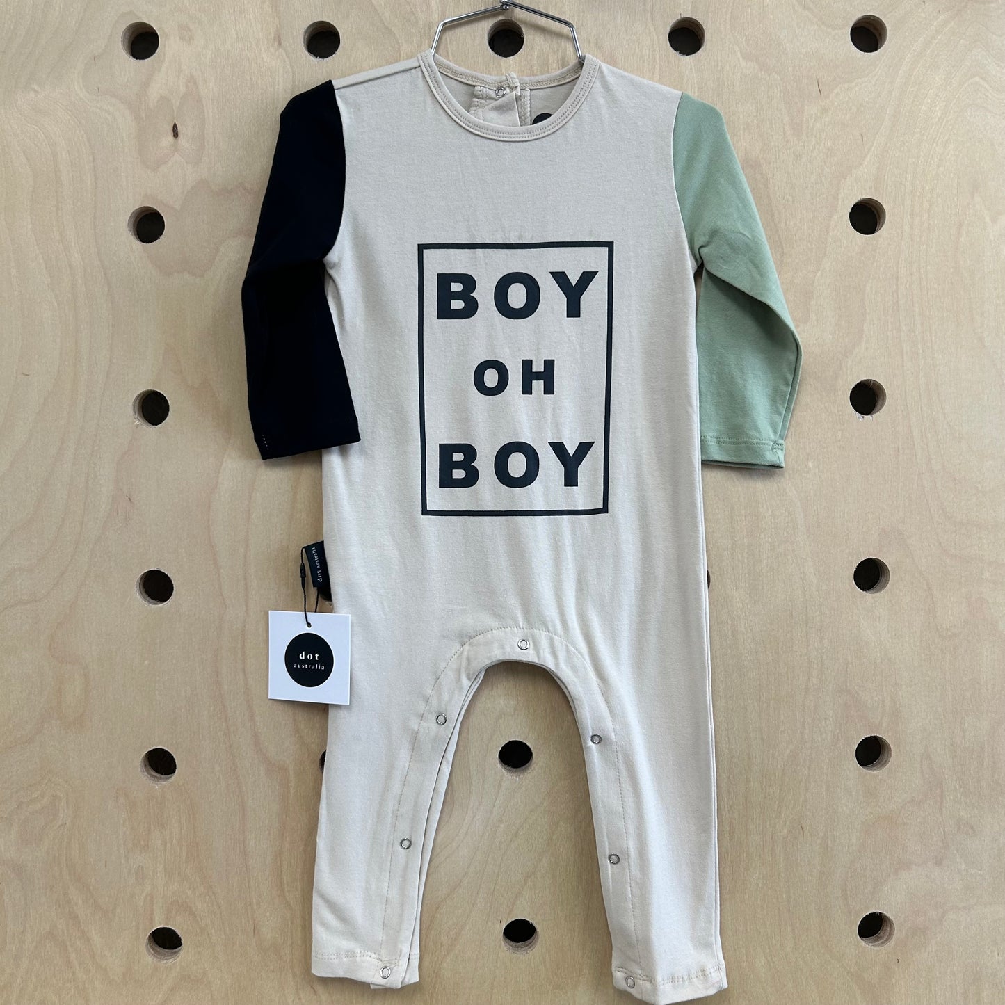 Boy Oh Boy Romper NEW!
