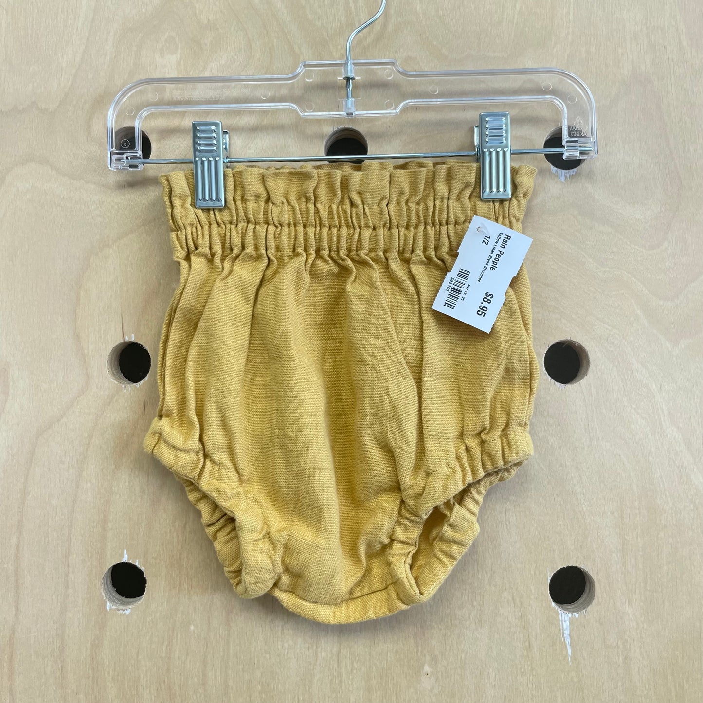 Yellow Linen Blend Bloomies