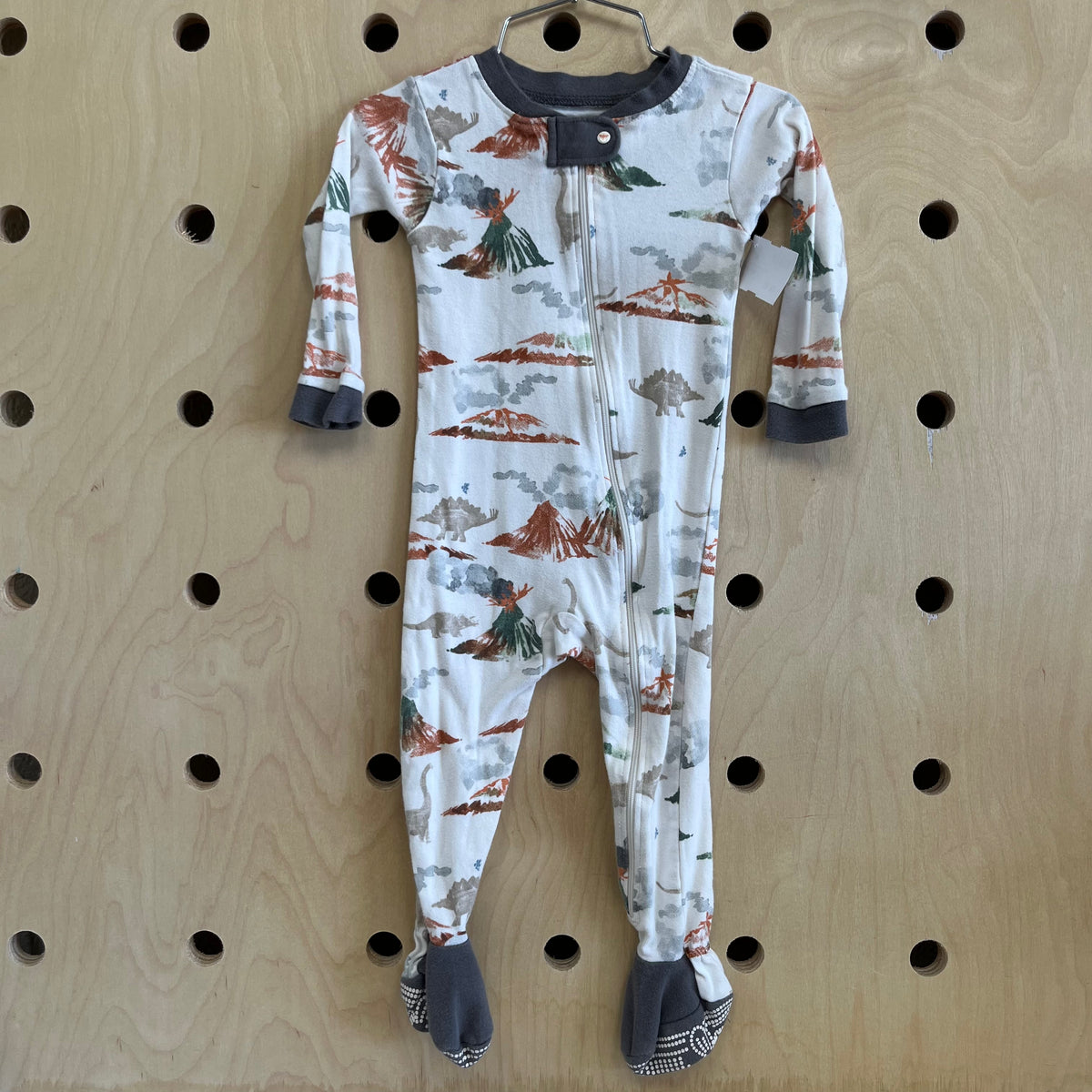 Volcano Dino Footie Pajamas