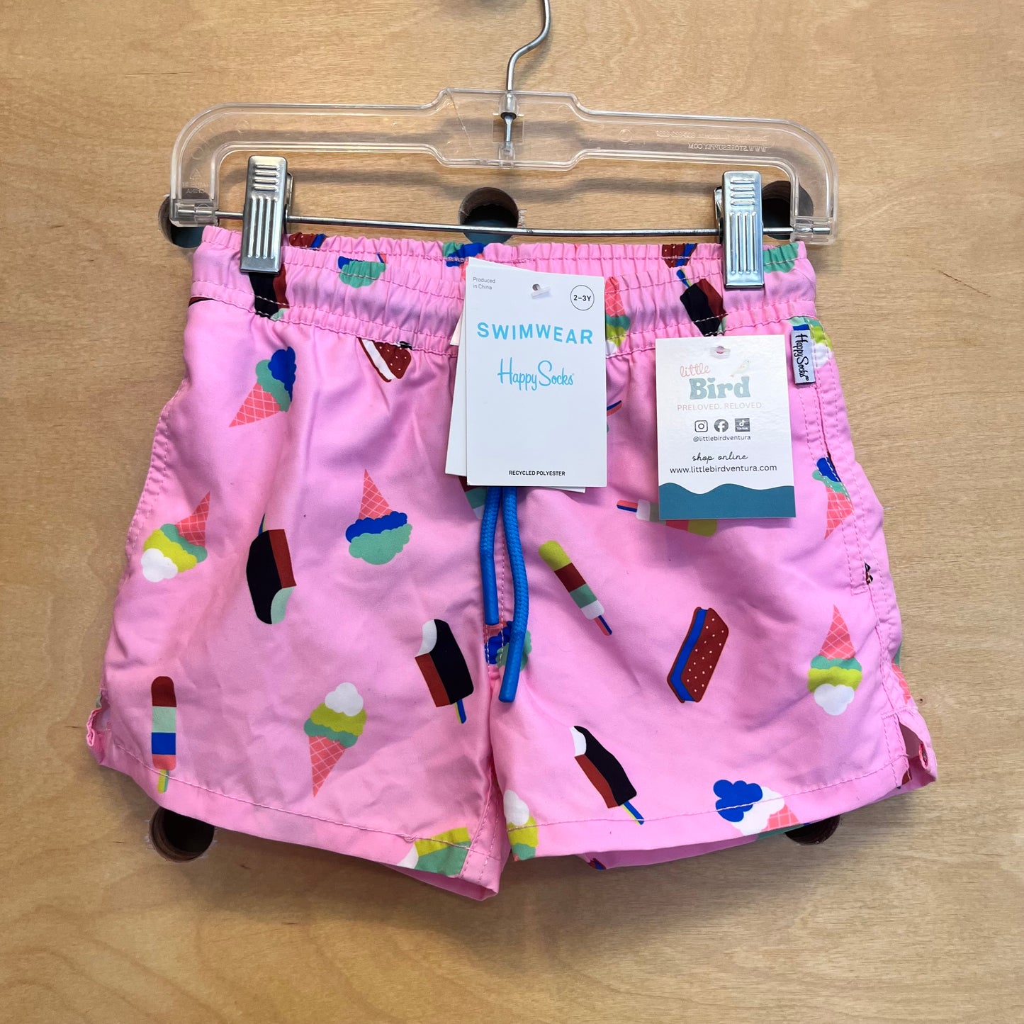 Pink Summer Treats Swim Shorts NEW!