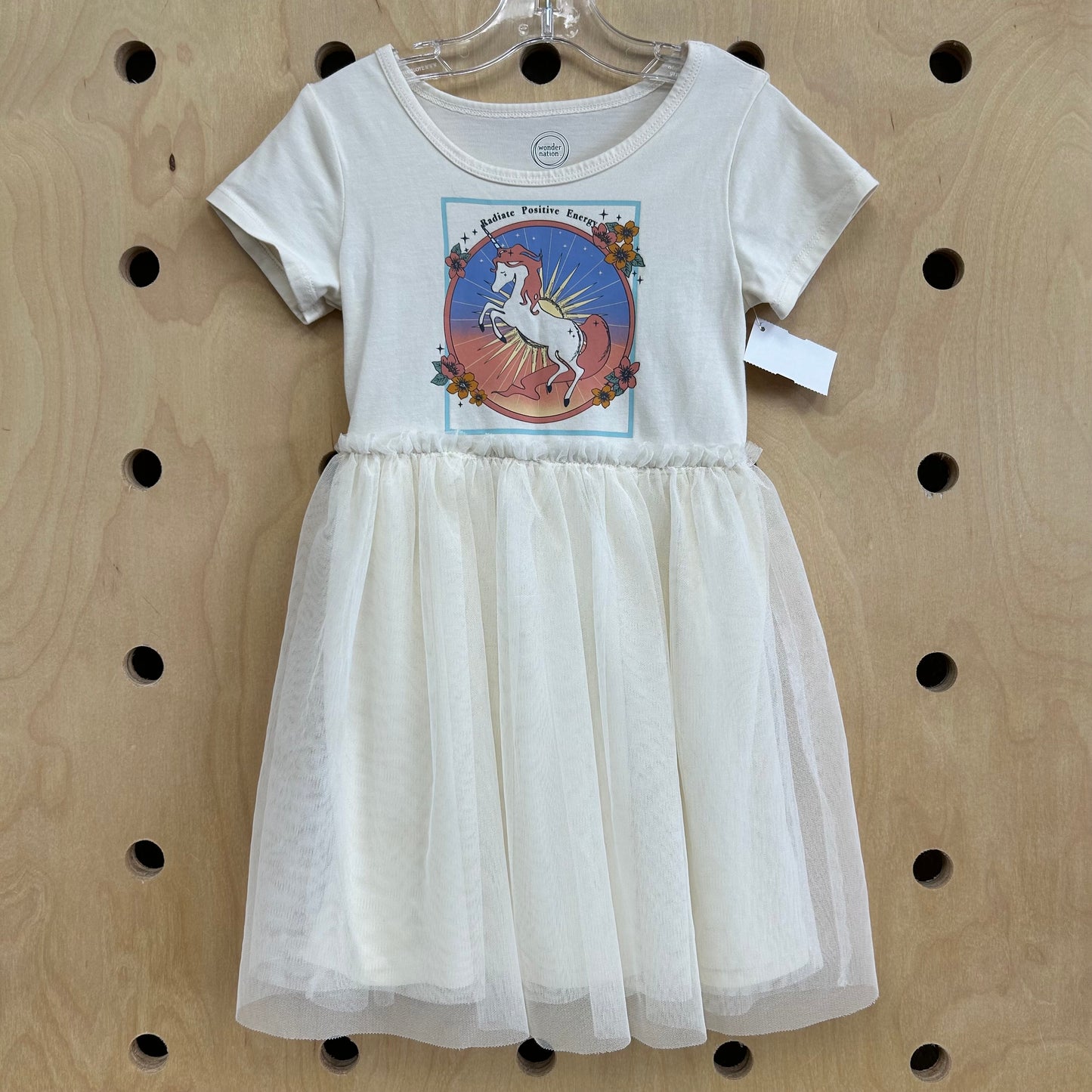 Cream Unicorn Tulle Dress