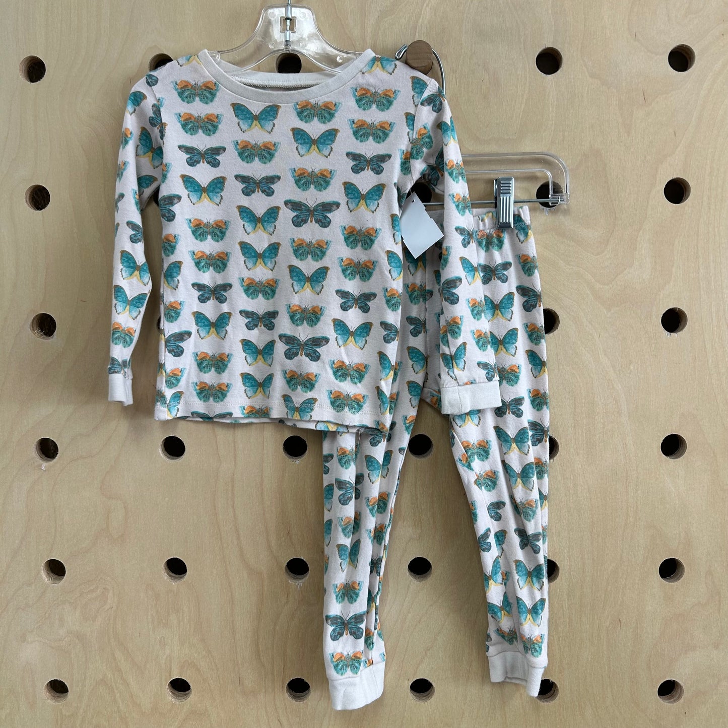 Pink & Teal Butterfly Pajamas