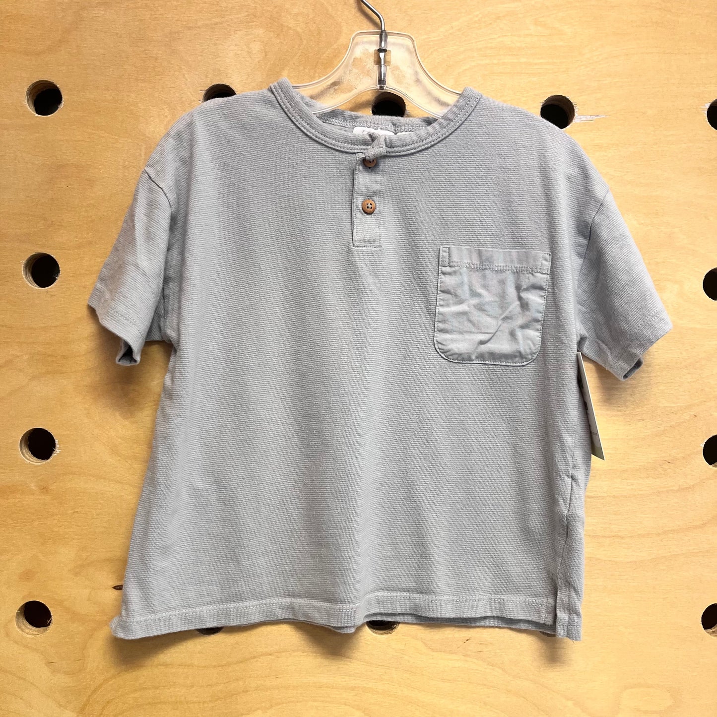 Blue Pocket Tee