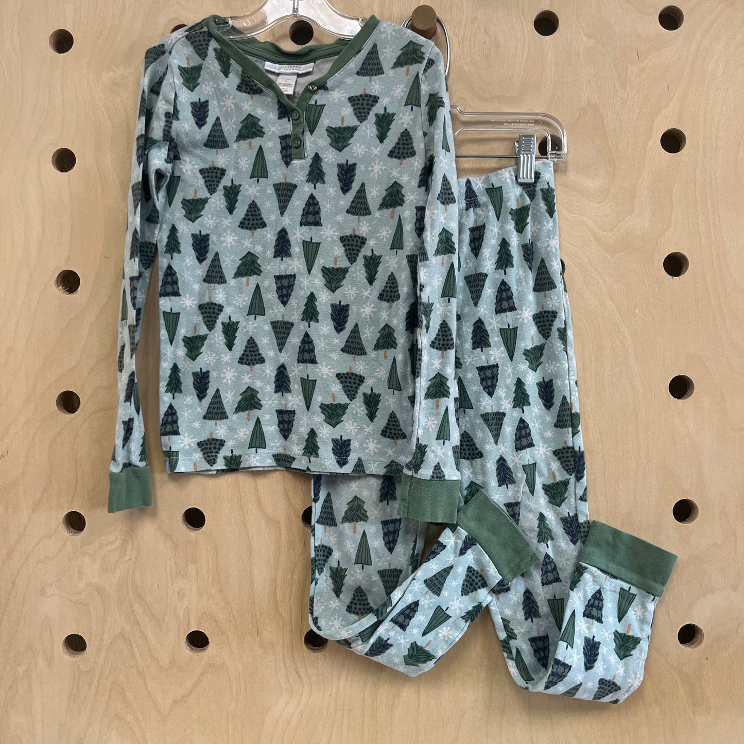 Blue & Green Christmas Tree Pajamas
