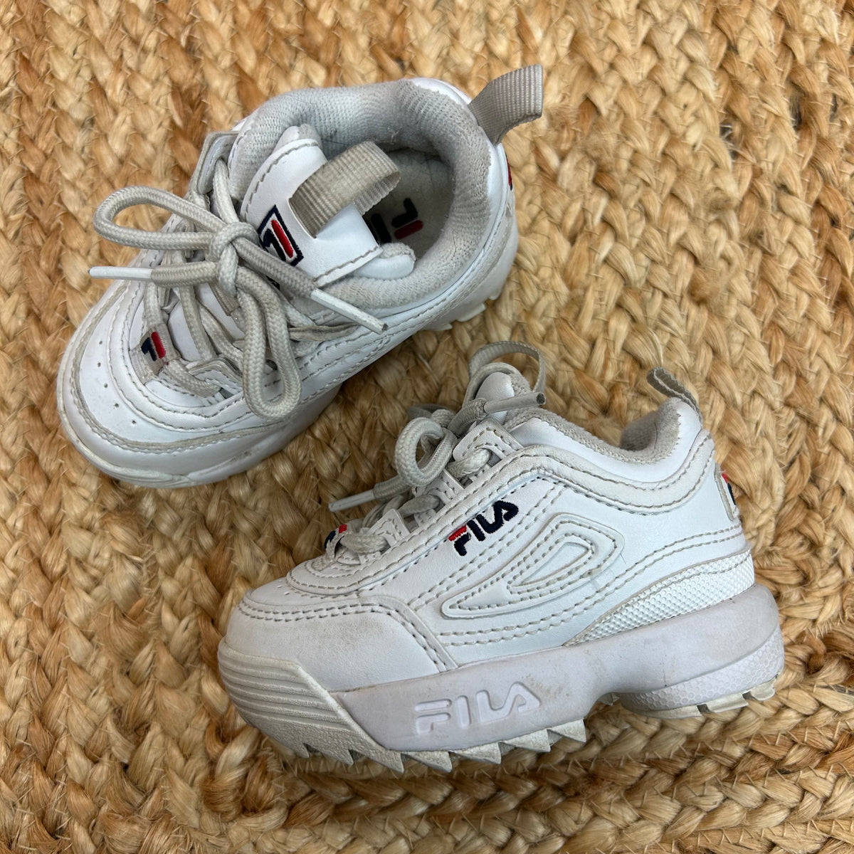 White Chunky Sneakers