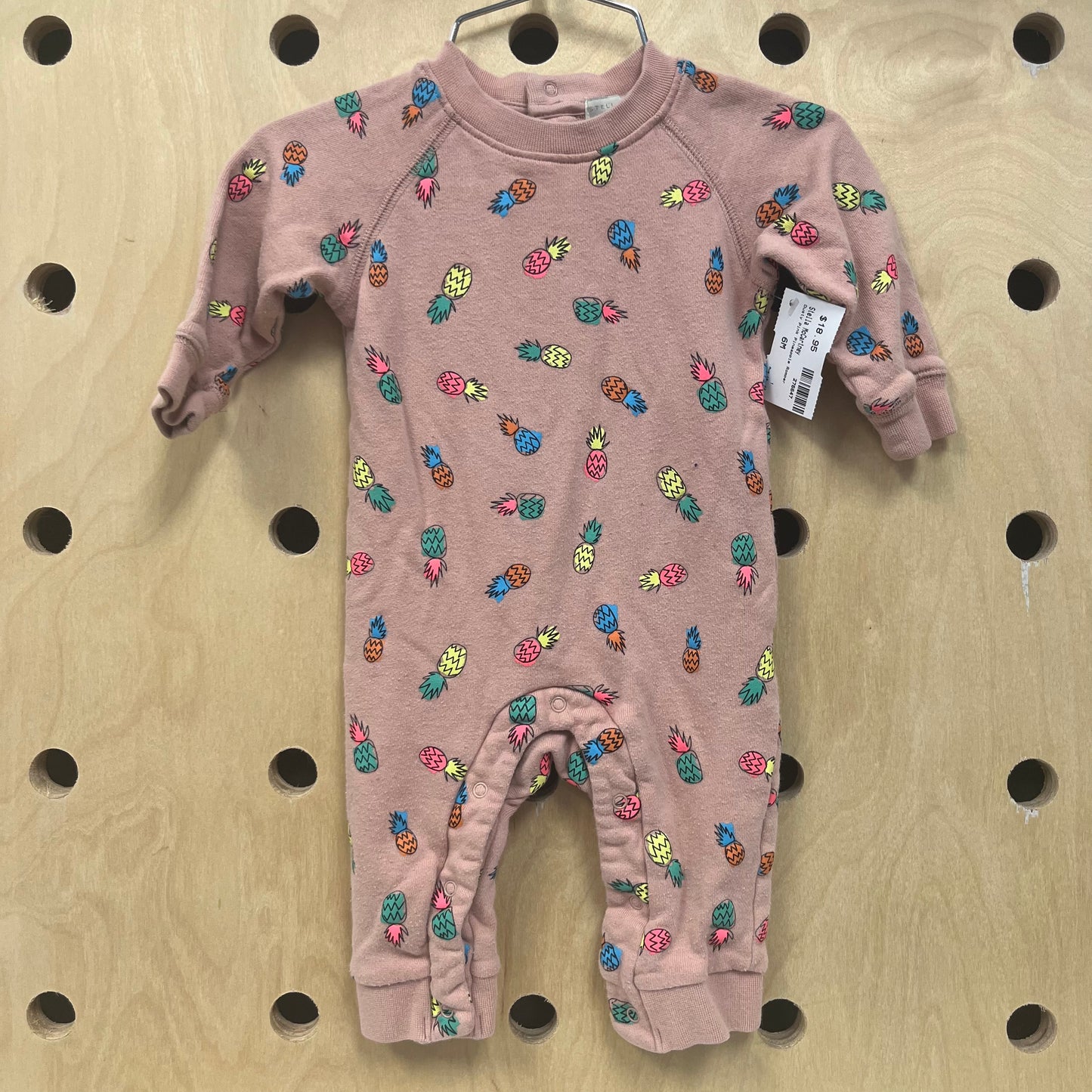 Dusty Pink Pineapple Romper
