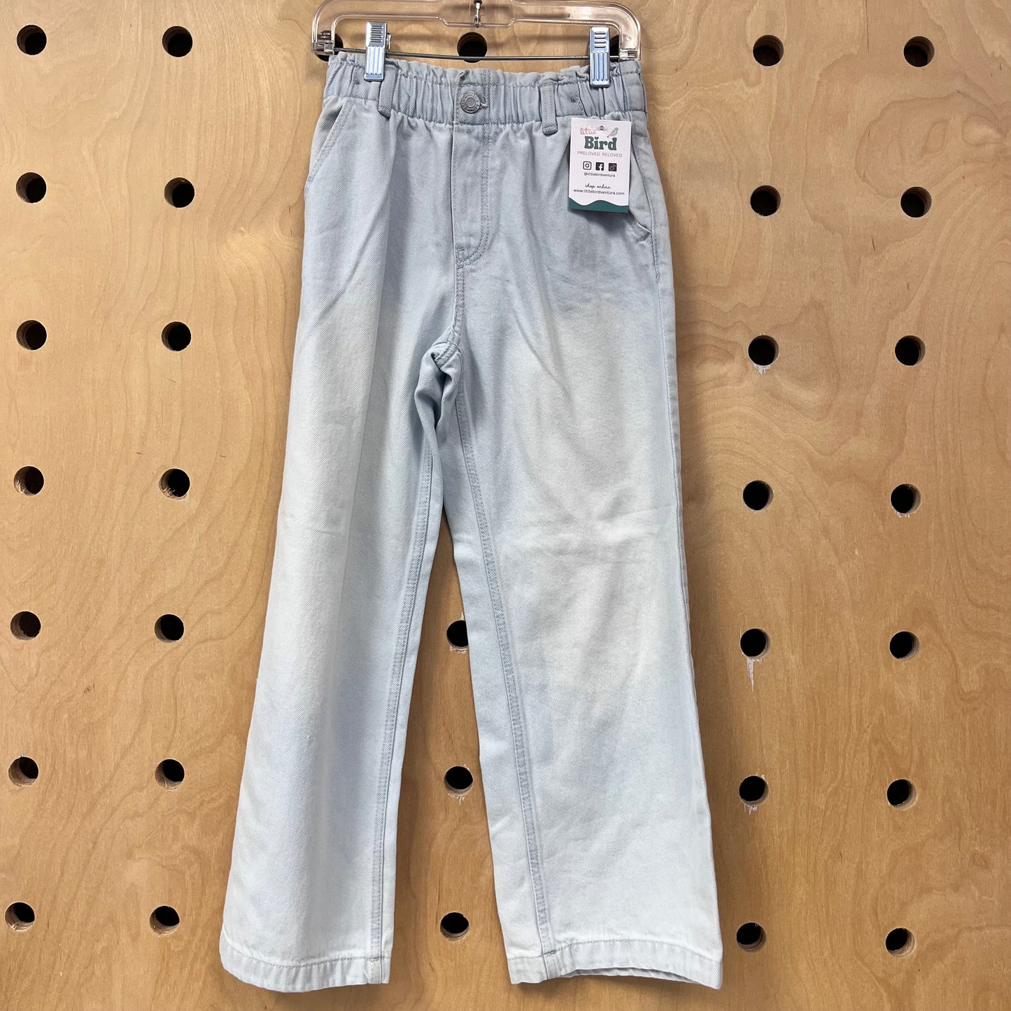 Lightwash Wide Leg Denim