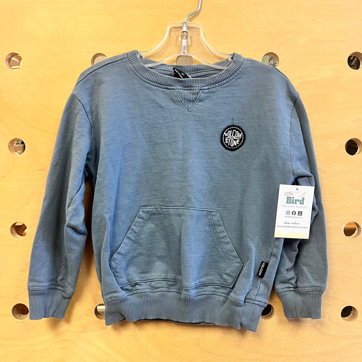 Teal Volcom Stone Pullover