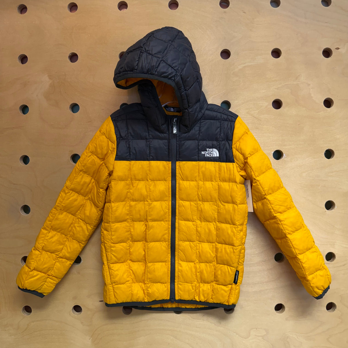 Black/Yellow Puffer Jacket