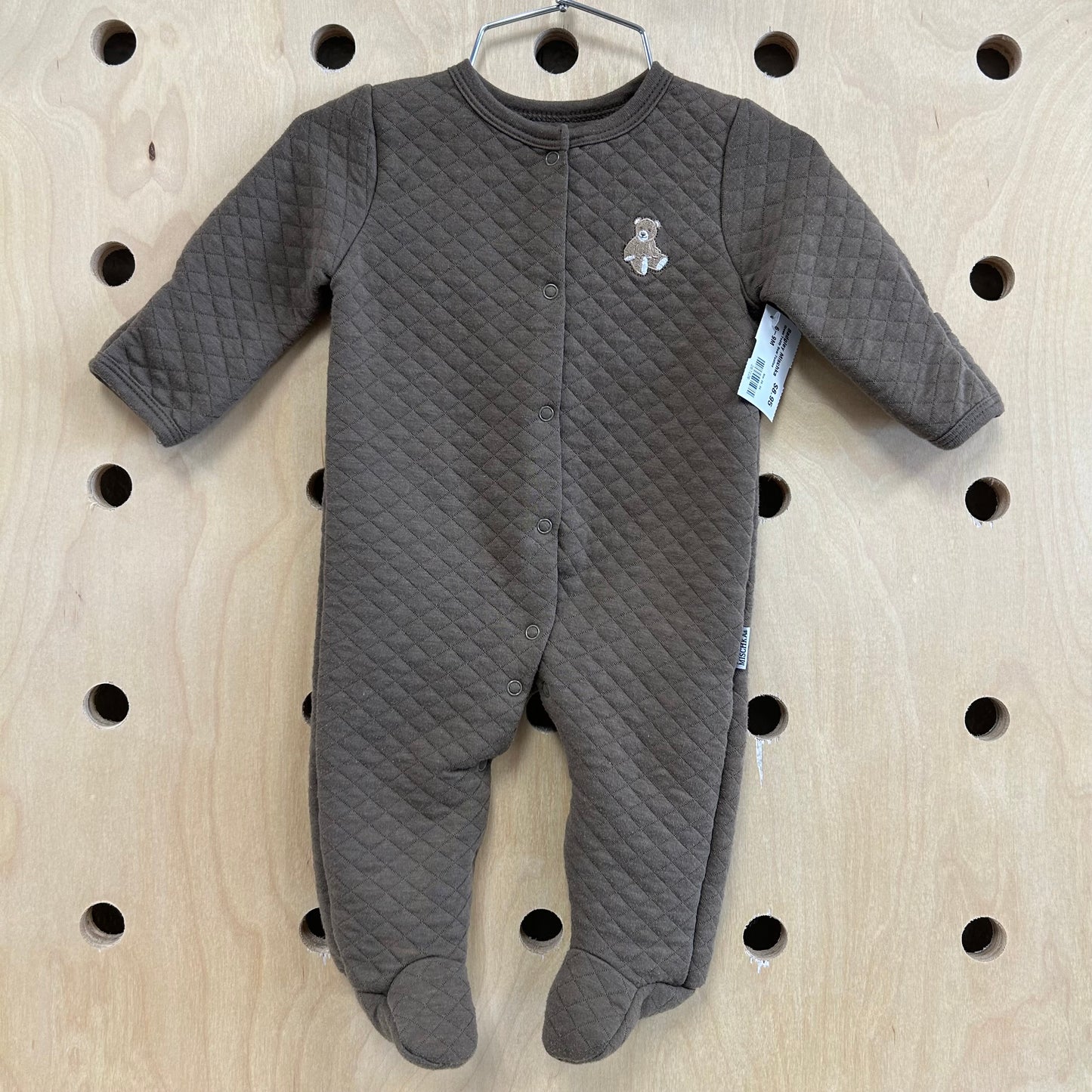 Green Teddy Bear Footies