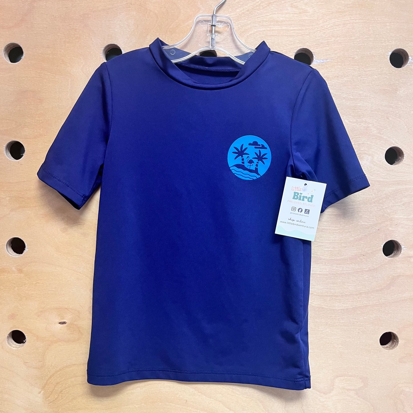 Blue Swim Tee