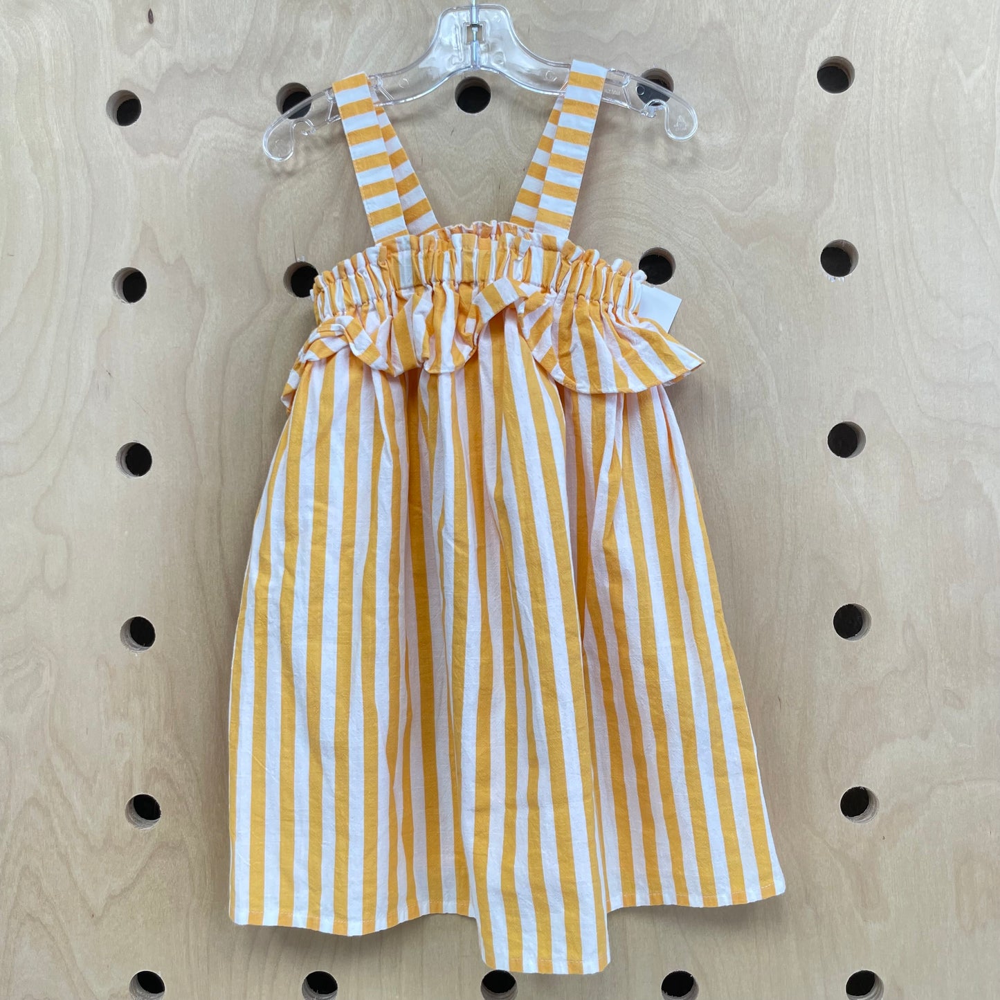 Yellow Striped Dress