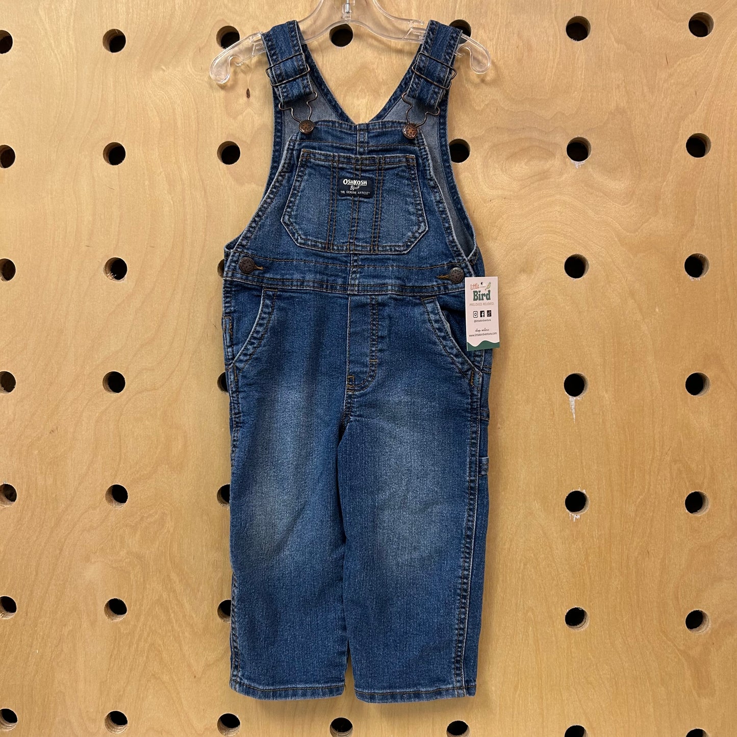 Blue Denim Overalls