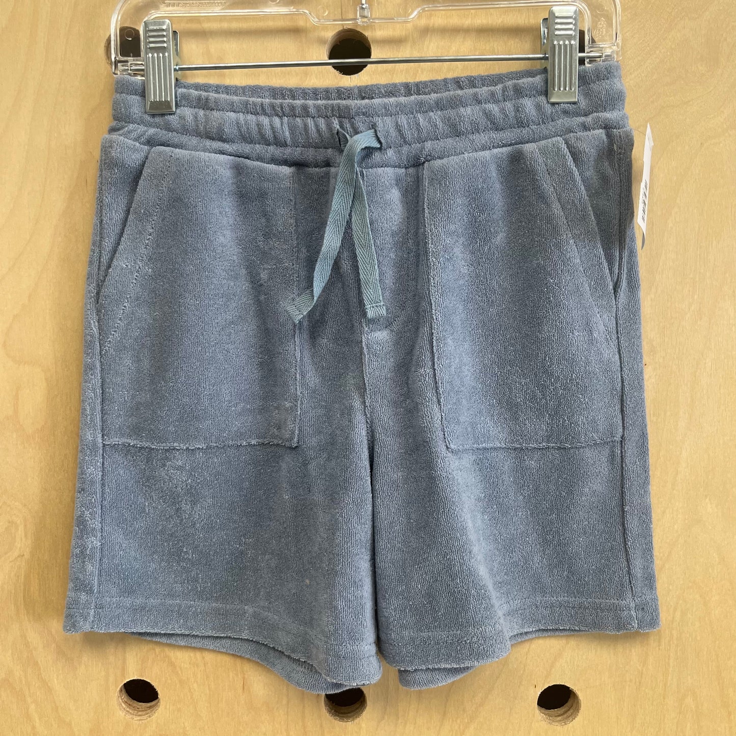 Blue Terry Shorts